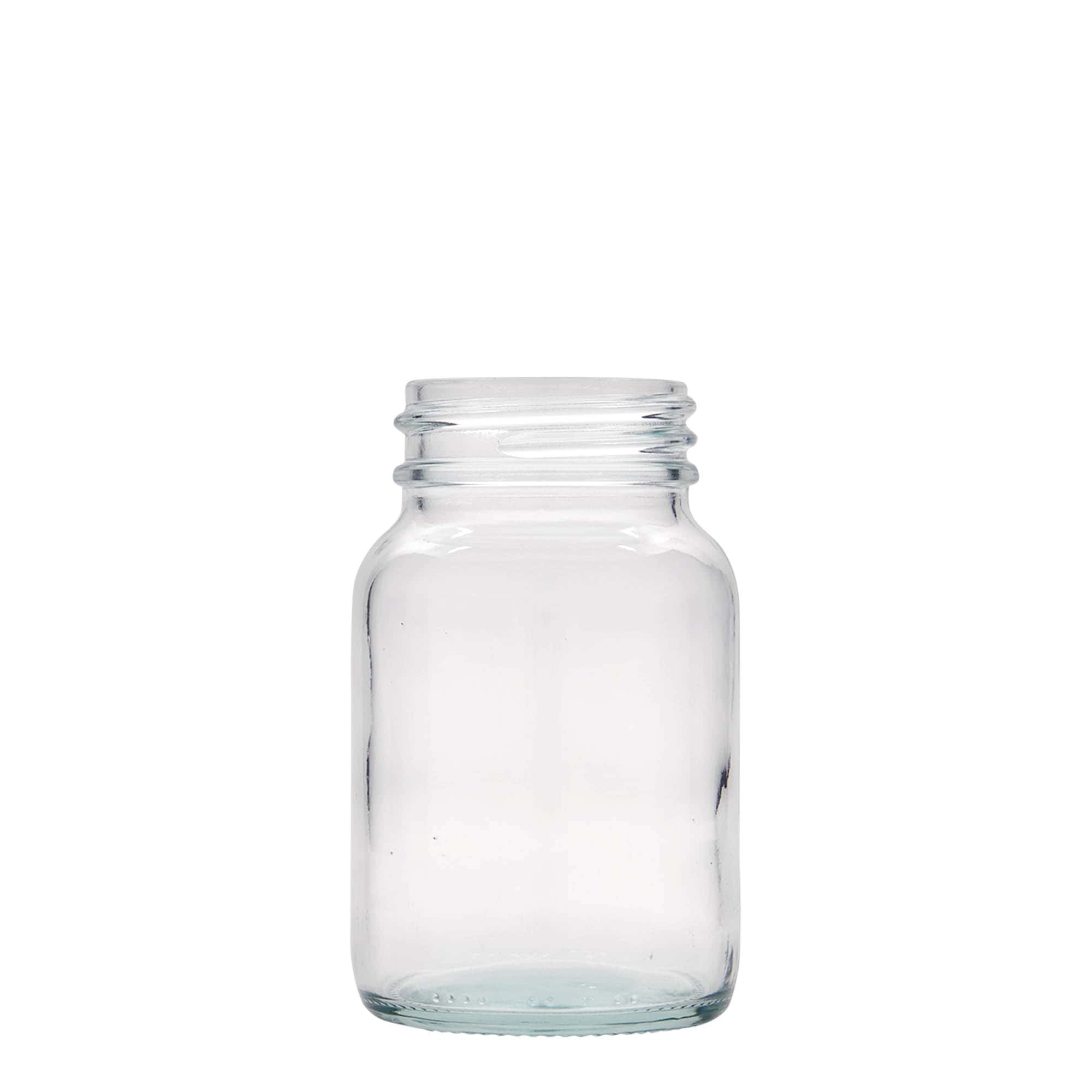 250 ml vid halsglas, öppning: DIN 55