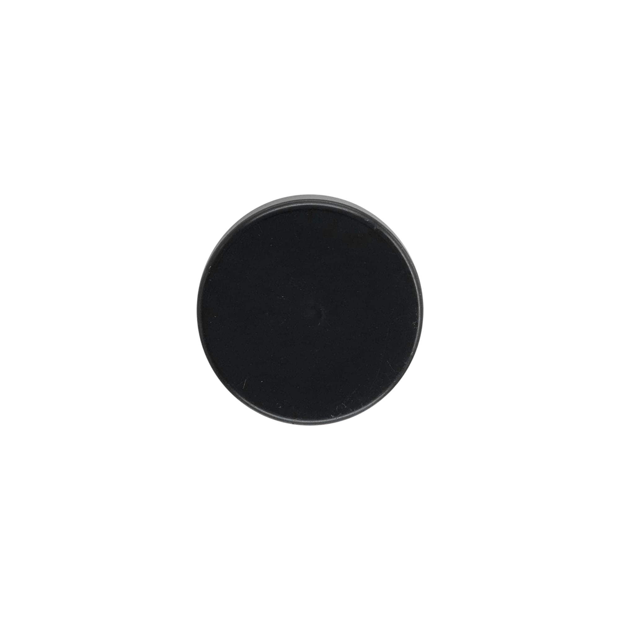 Skruvlock, ABS-plast, svart, för mynning: GPI 28/400