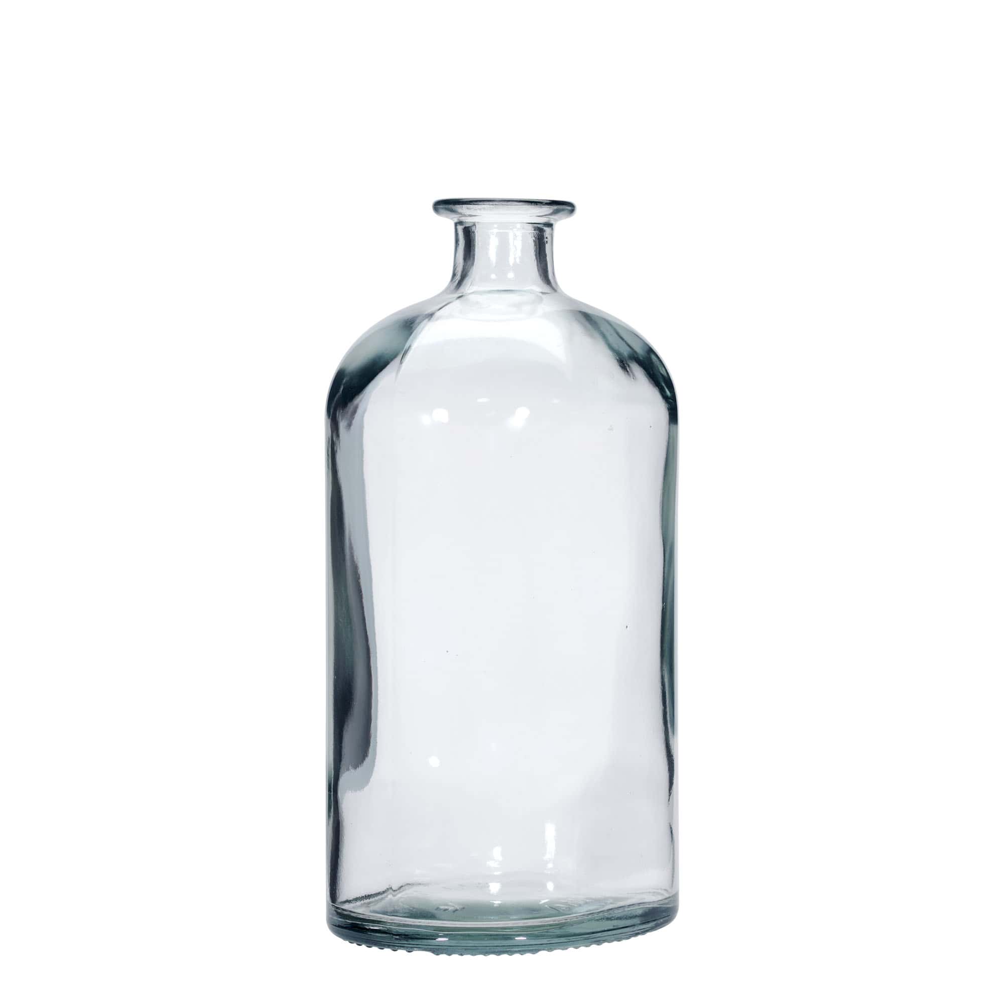 1.000 ml glasflaska 'Dundee', oval, öppning: kork 1.000 ml glasflaska 'Dundee', oval, öppning: kork