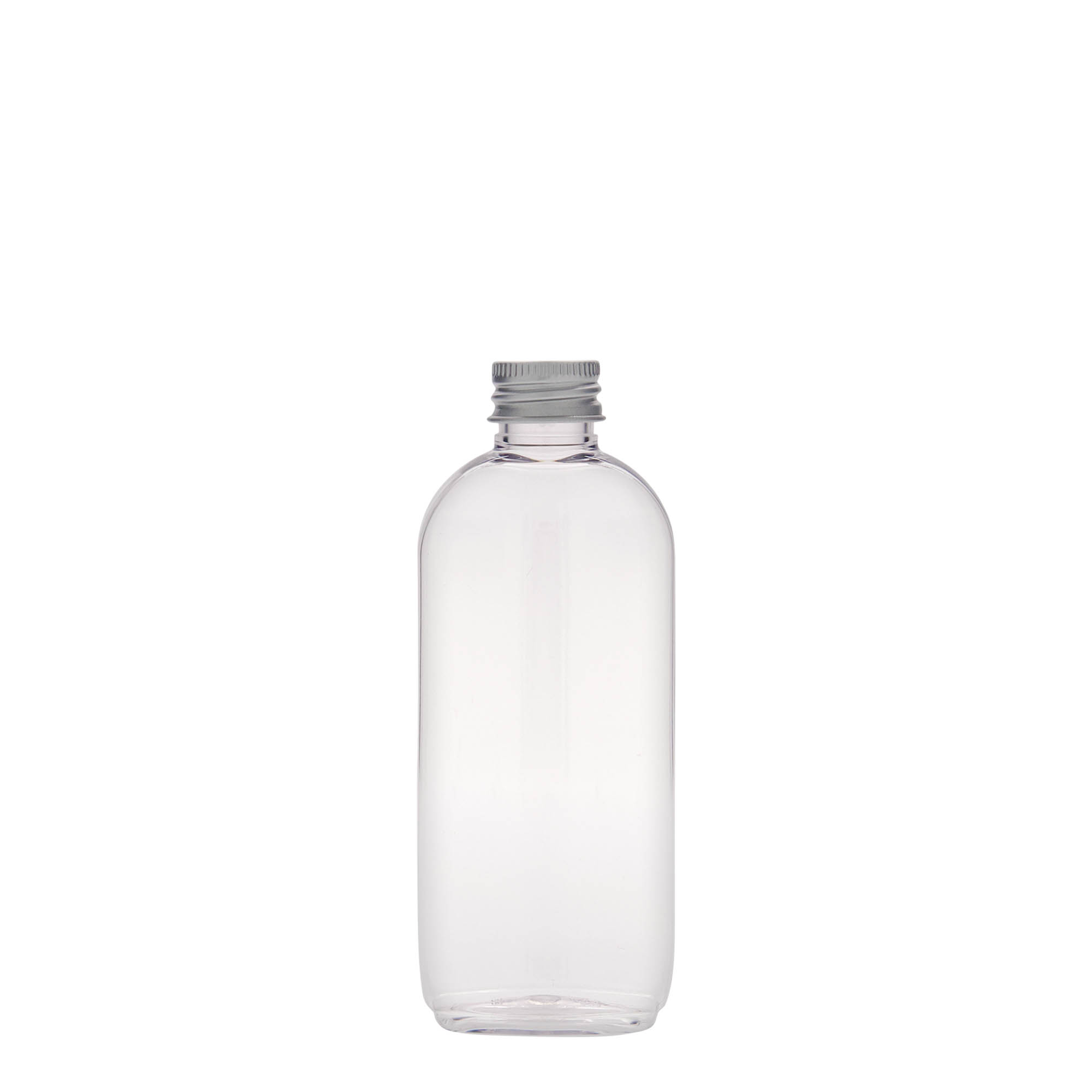 100 ml PET-flaska 'Iris', oval, plast, öppning: 20/410 100 ml PET-flaska 'Iris', oval, plast, öppning: 20/410
