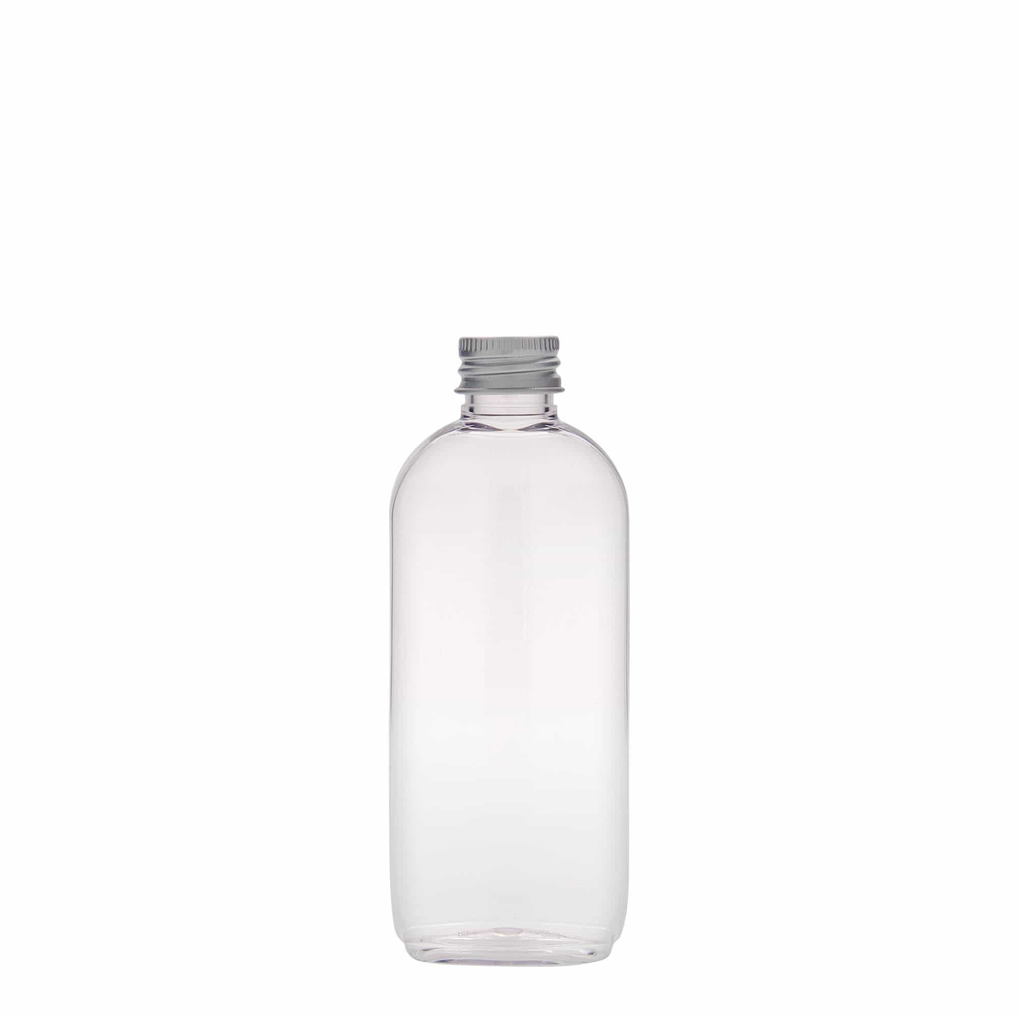 100 ml PET-flaska 'Iris', oval, plast, öppning: 20/410