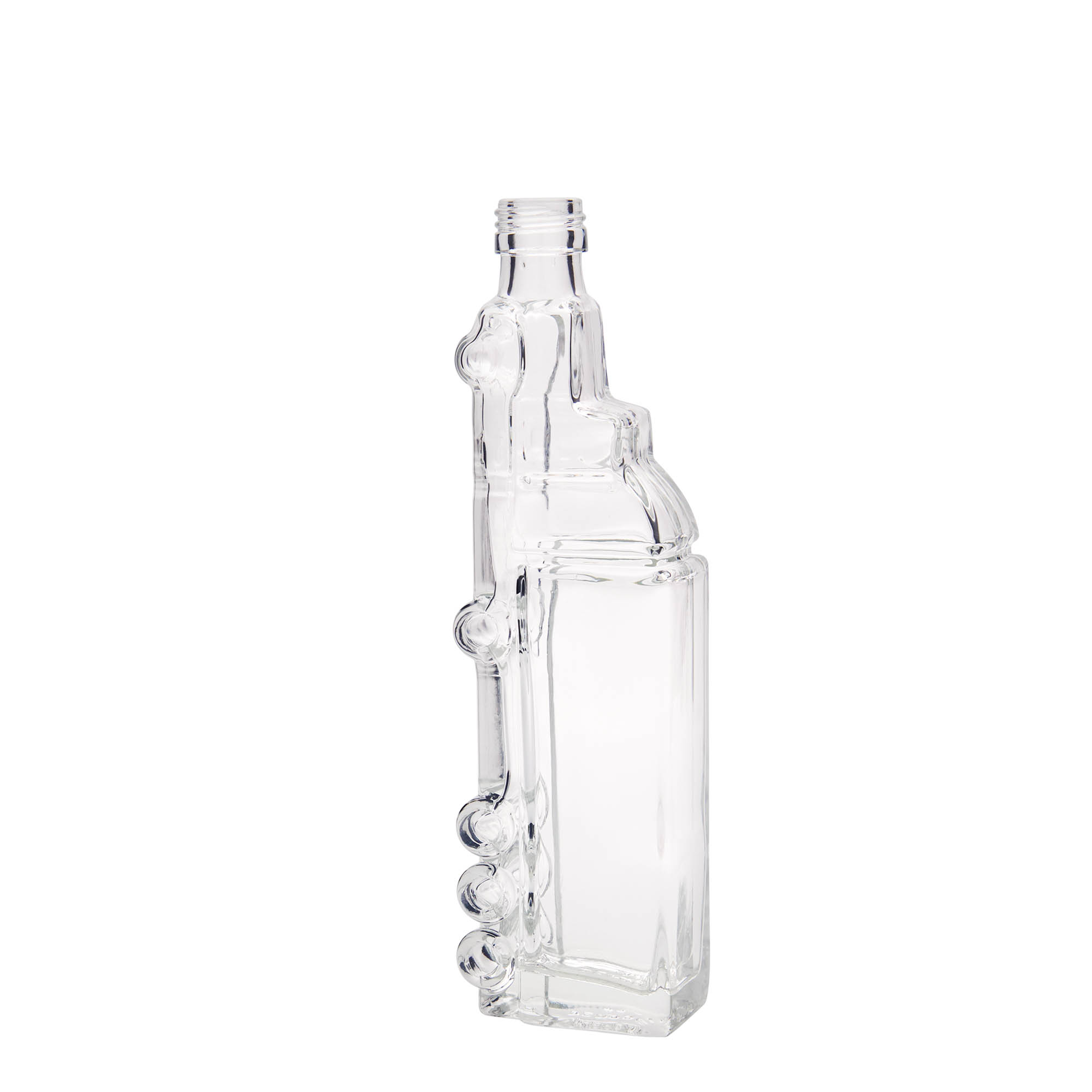 200 ml glasflaska 'Lastbil', mynning: PP 25