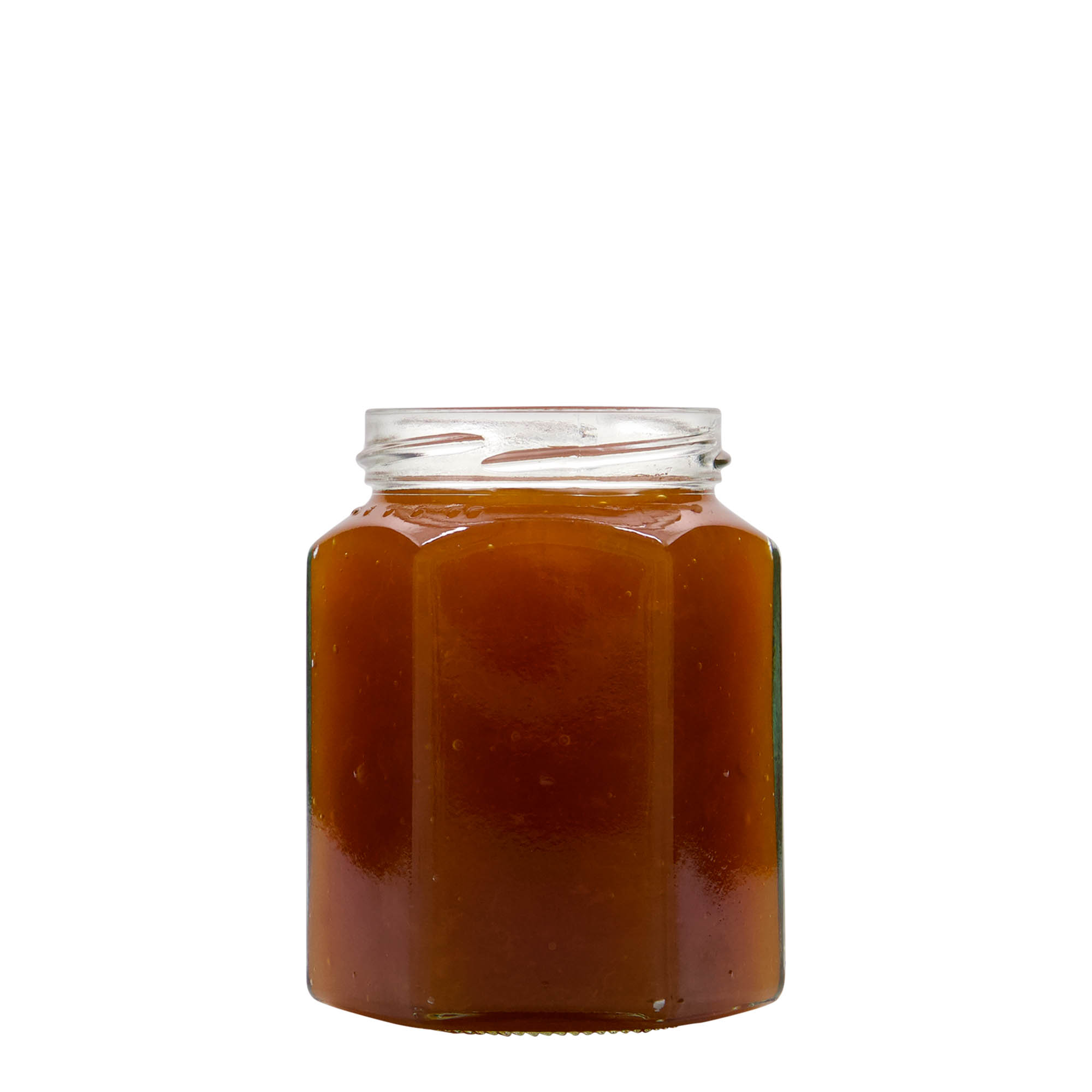 288 ml sexkantigt glas, öppning: Twist-Off (TO 63)