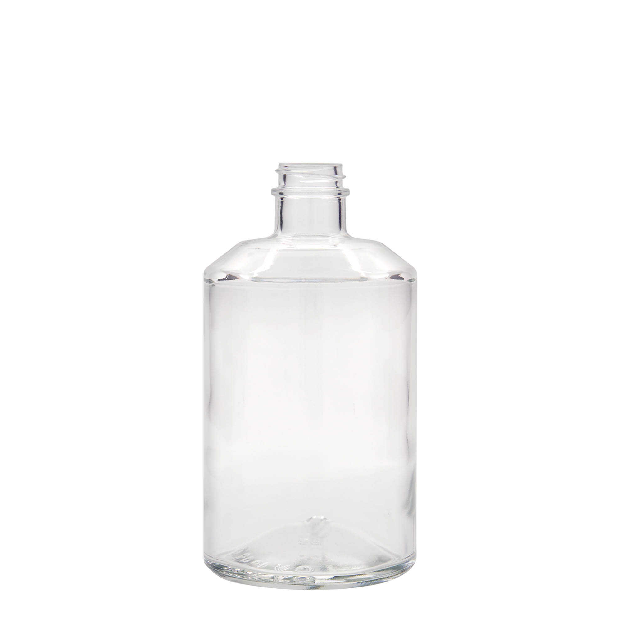 500 ml glasflaska 'Hella', öppning: GPI 28 500 ml glasflaska 'Hella', öppning: GPI 28