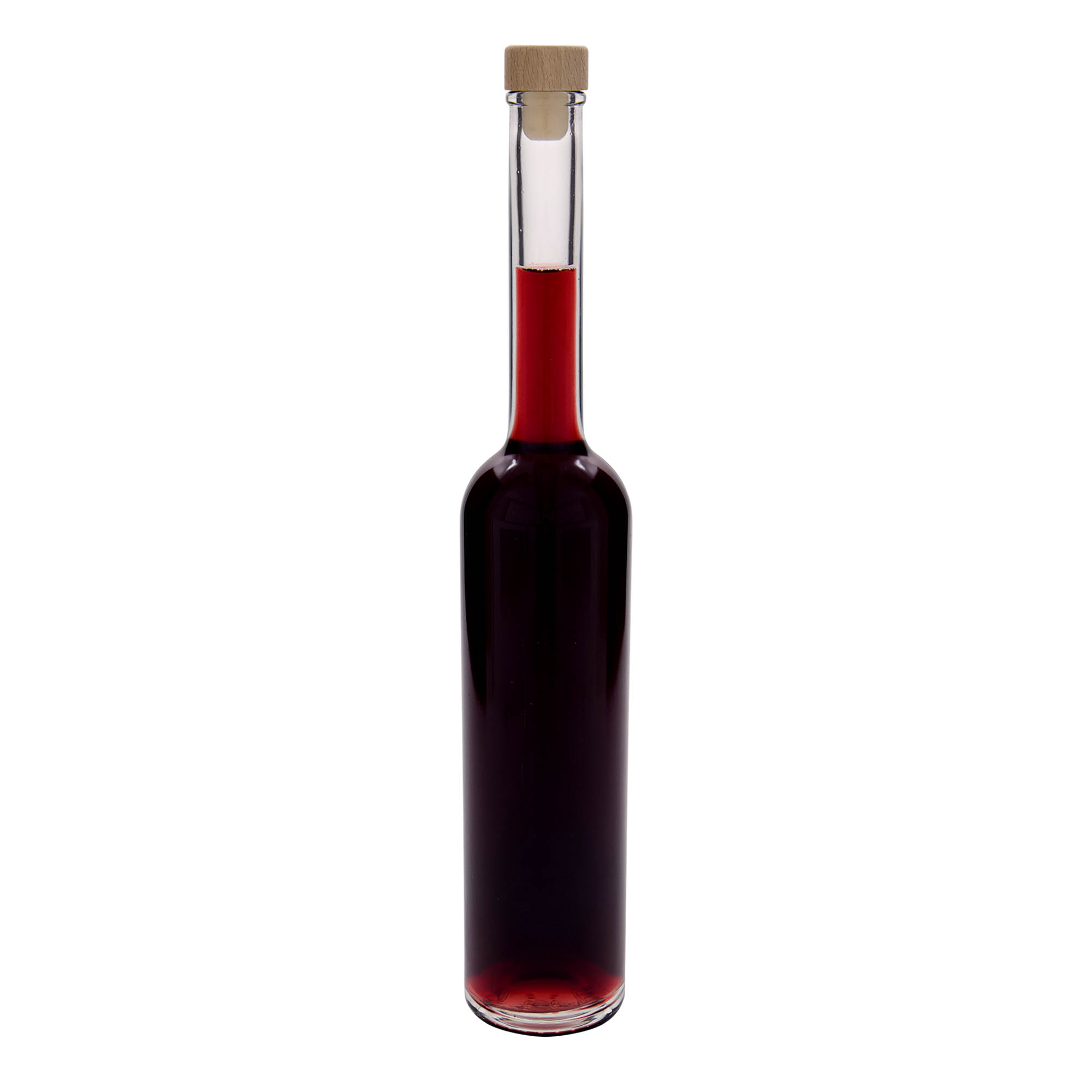 500 ml glasflaska 'Platina', öppning: kork