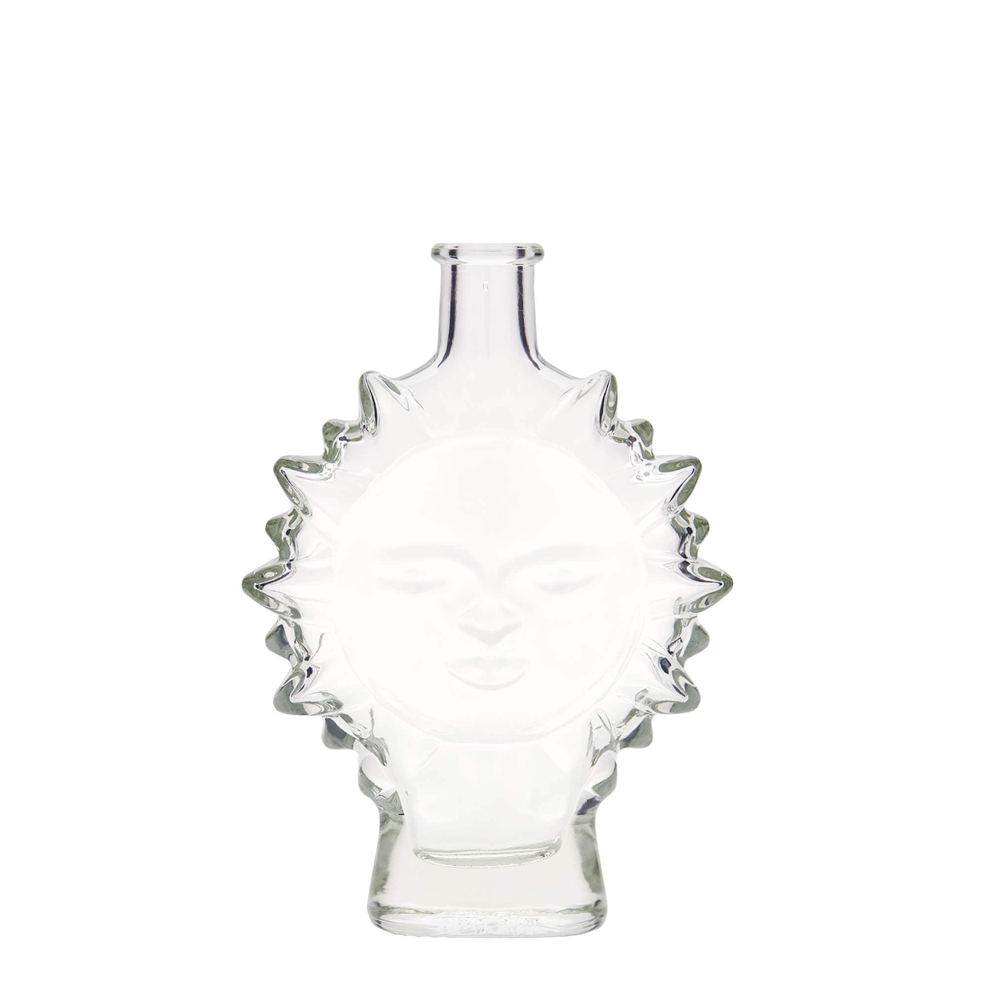 200 ml glasflaska 'Sonne', öppning: kork