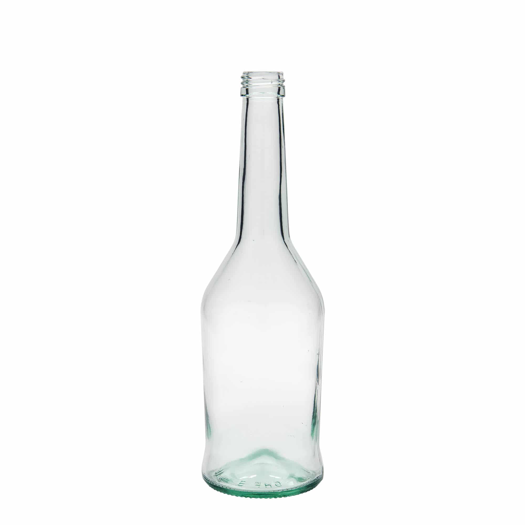 500 ml glasflaska spritflaska, öppning: PP 28