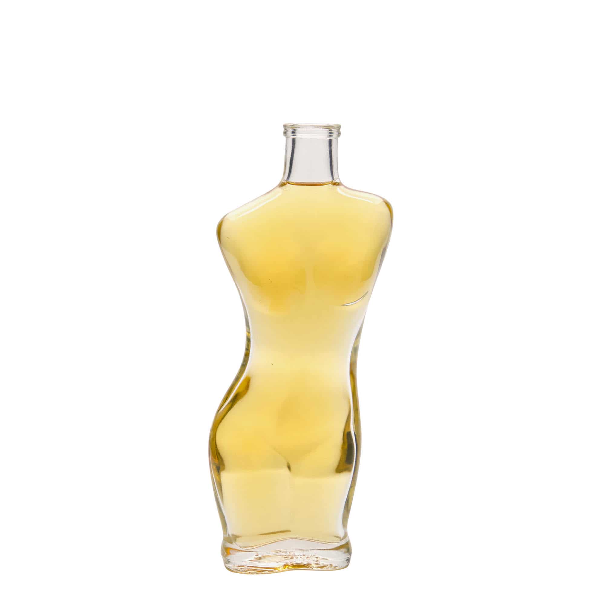 200 ml glasflaska 'Eva', mynning: kork