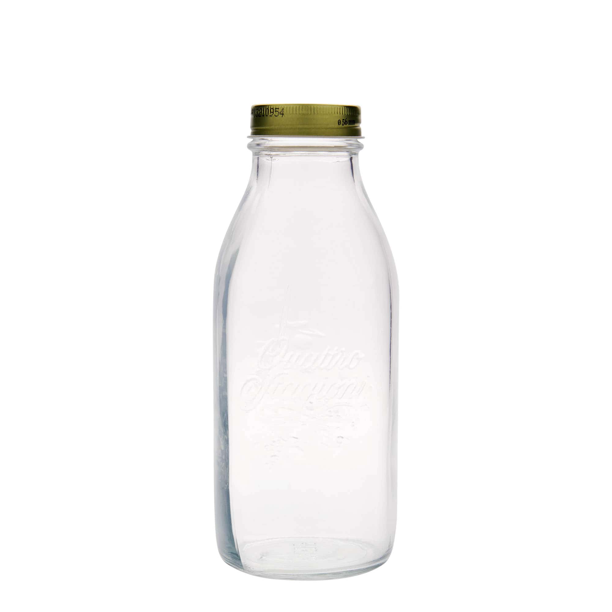 1 000 ml glasflaska 'Quattro Stagioni', mynning: skruvlock 1 000 ml glasflaska 'Quattro Stagioni', mynning: skruvlock
