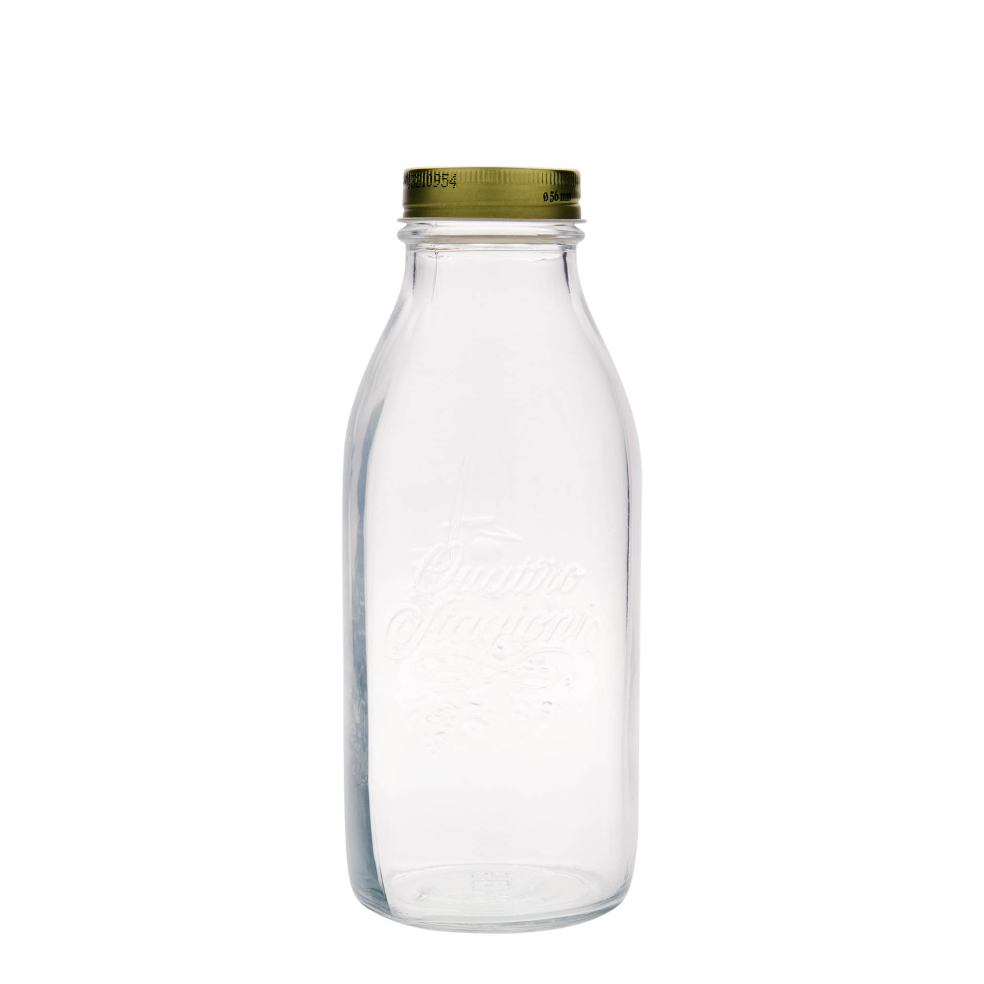 1 000 ml glasflaska 'Quattro Stagioni', mynning: skruvlock