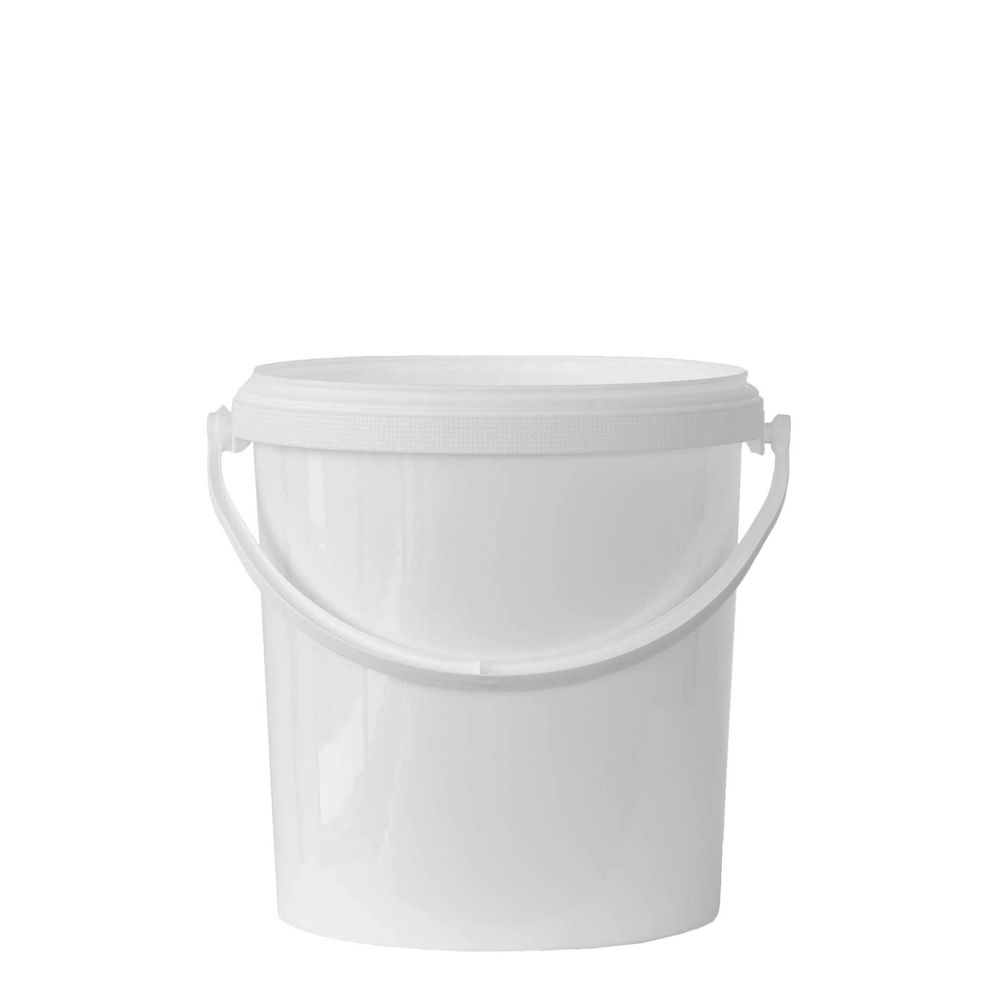 6 l hink, PP-plast, vit 6 l hink, PP-plast, vit