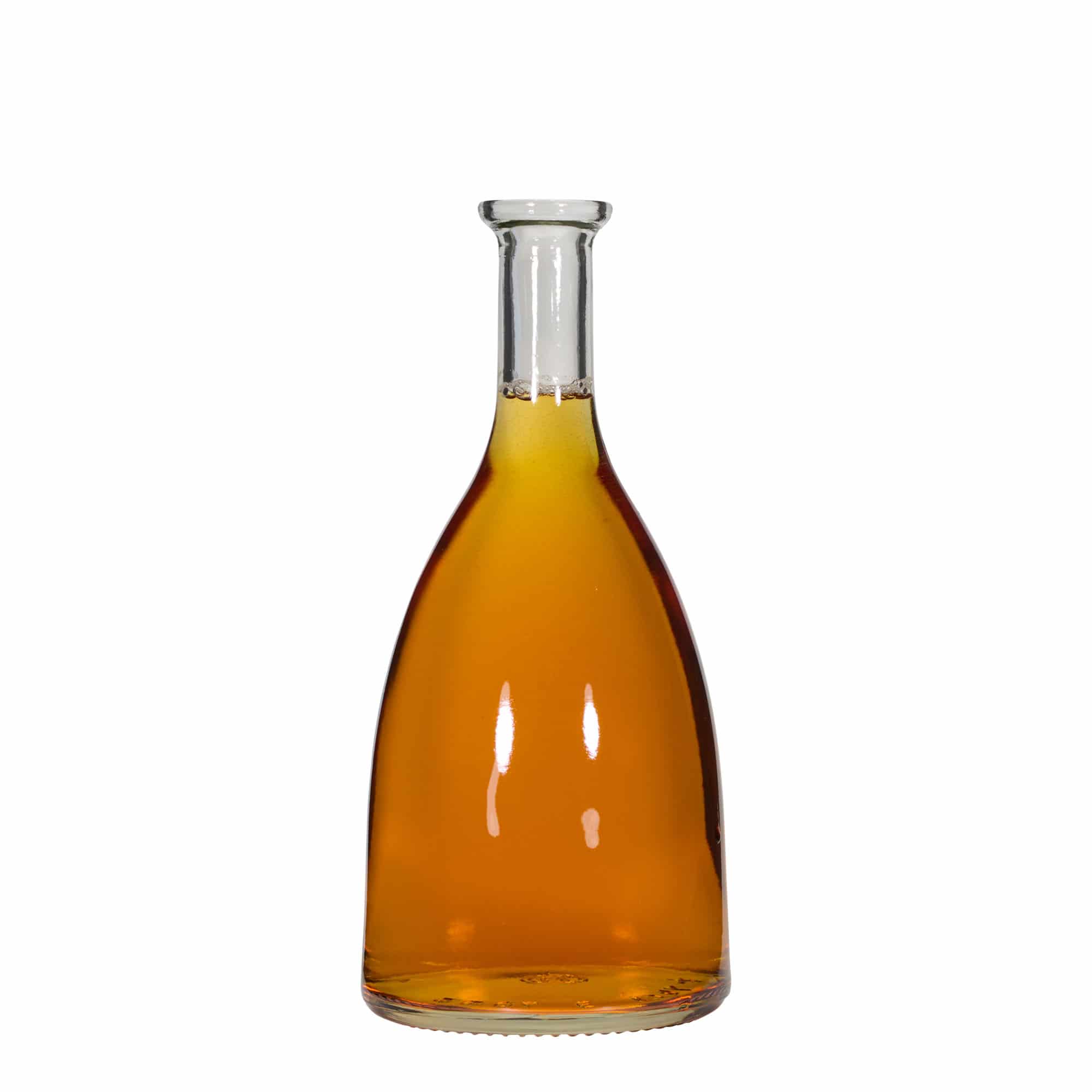 700 ml glasflaska 'Viola', mynning: kork