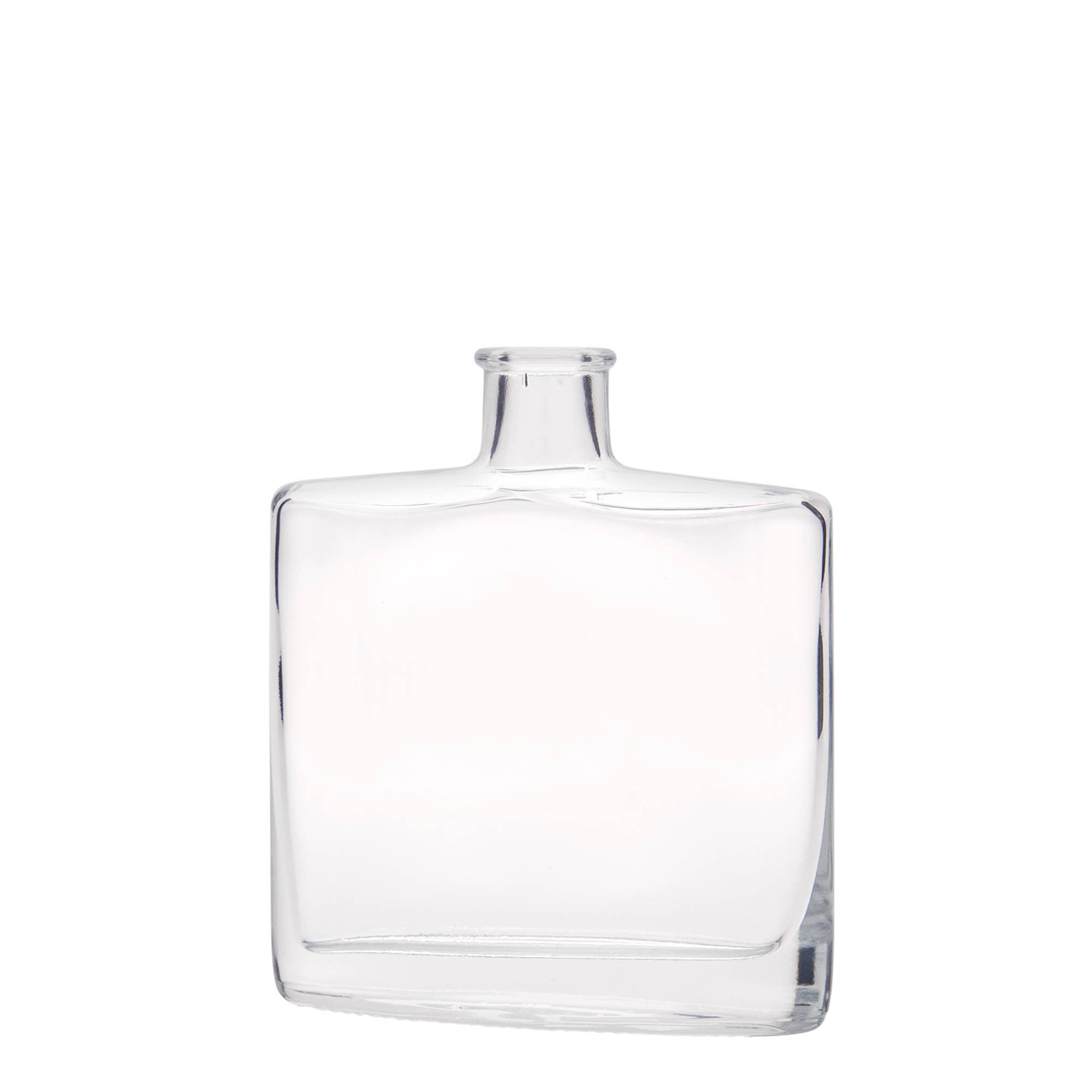 200 ml glasflaska 'Zorbas', oval, öppning: kork