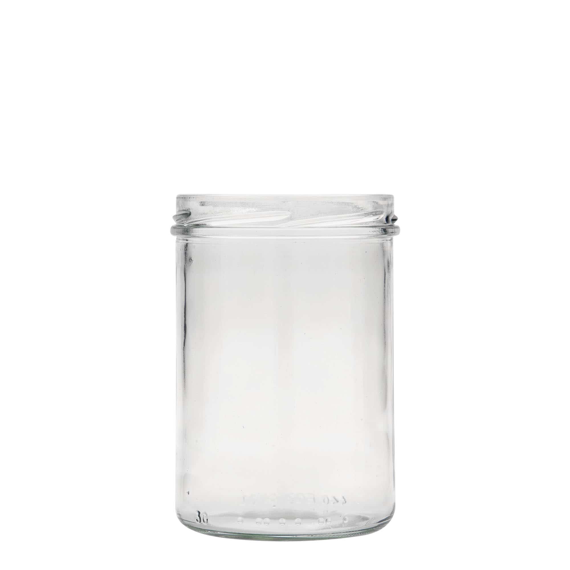 440 ml hög cylindrisk burk, mynning: twist off (TO 82) 440 ml hög cylindrisk burk, mynning: twist off (TO 82)