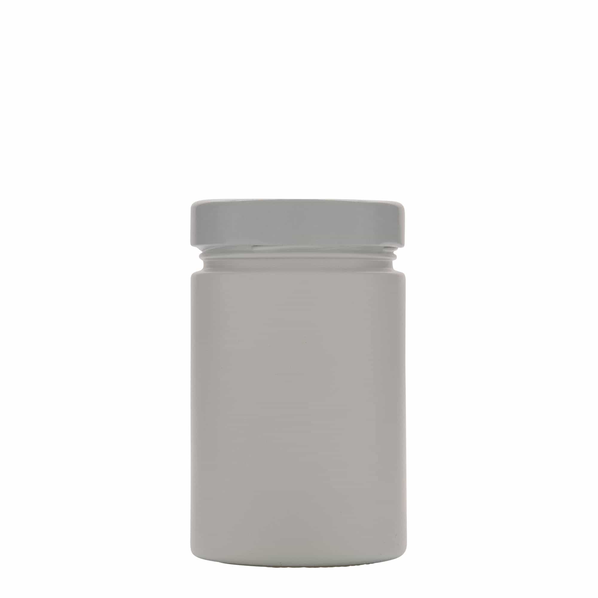 327 ml rund burk 'Aurora', vit, mynning: deep twist off (DTO 66)