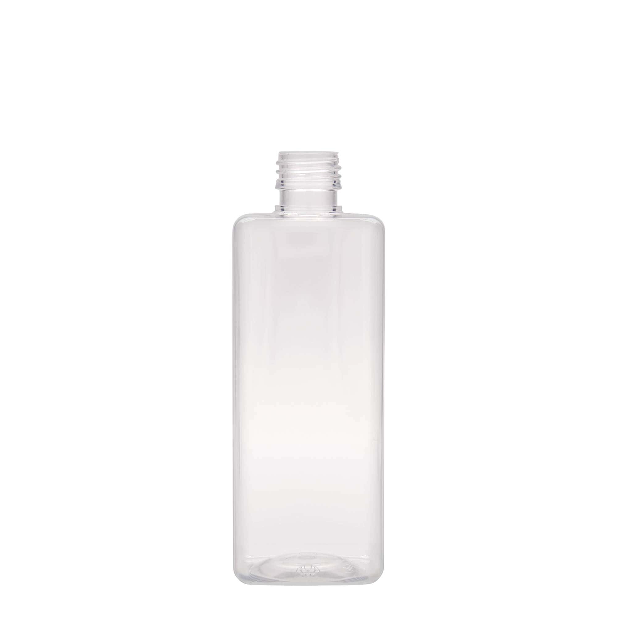 500 ml PET-flaska 'Karl', fyrkantig, plast, öppning: PP 28