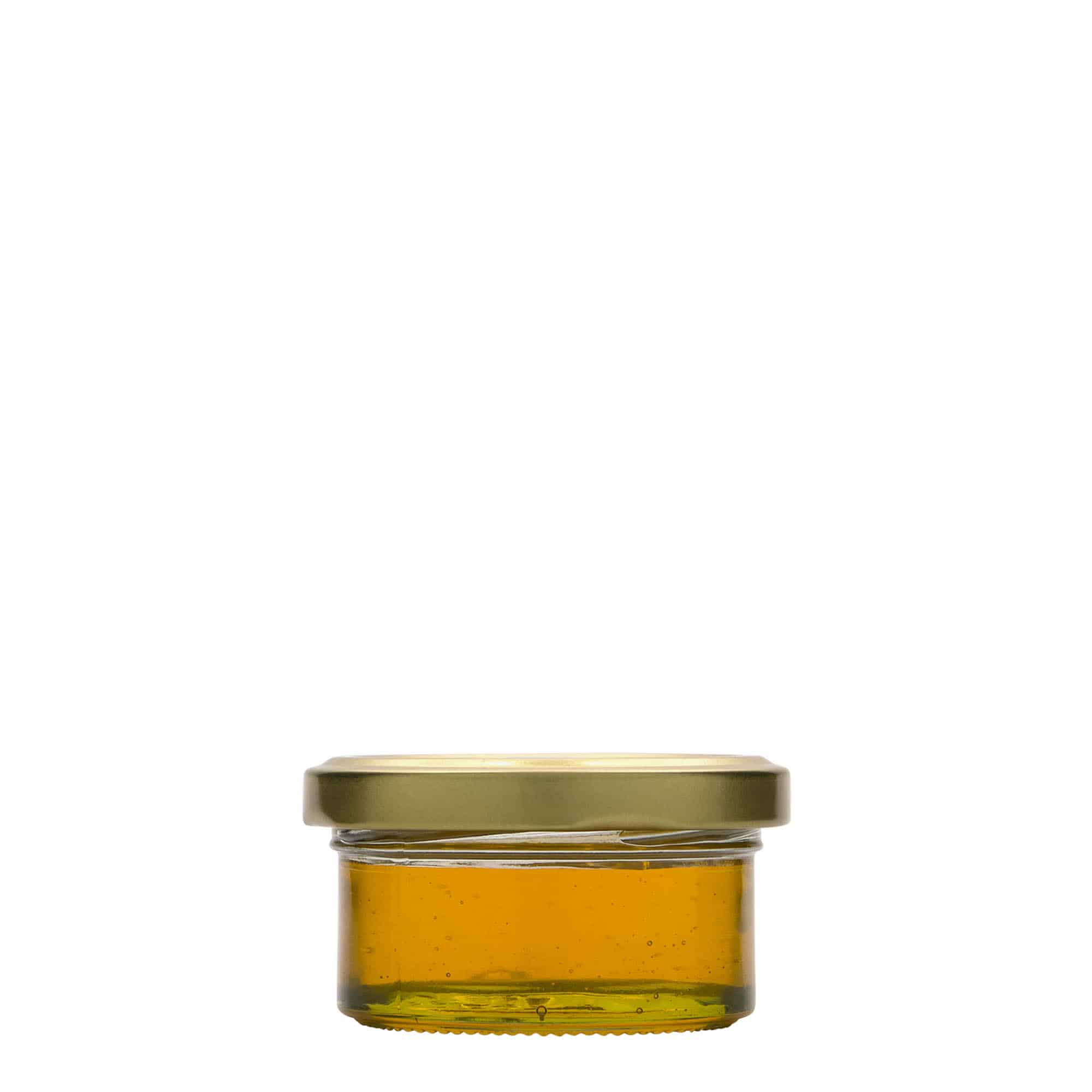 70 ml platt konserveringsburk, öppning: Twist-Off (TO 66)