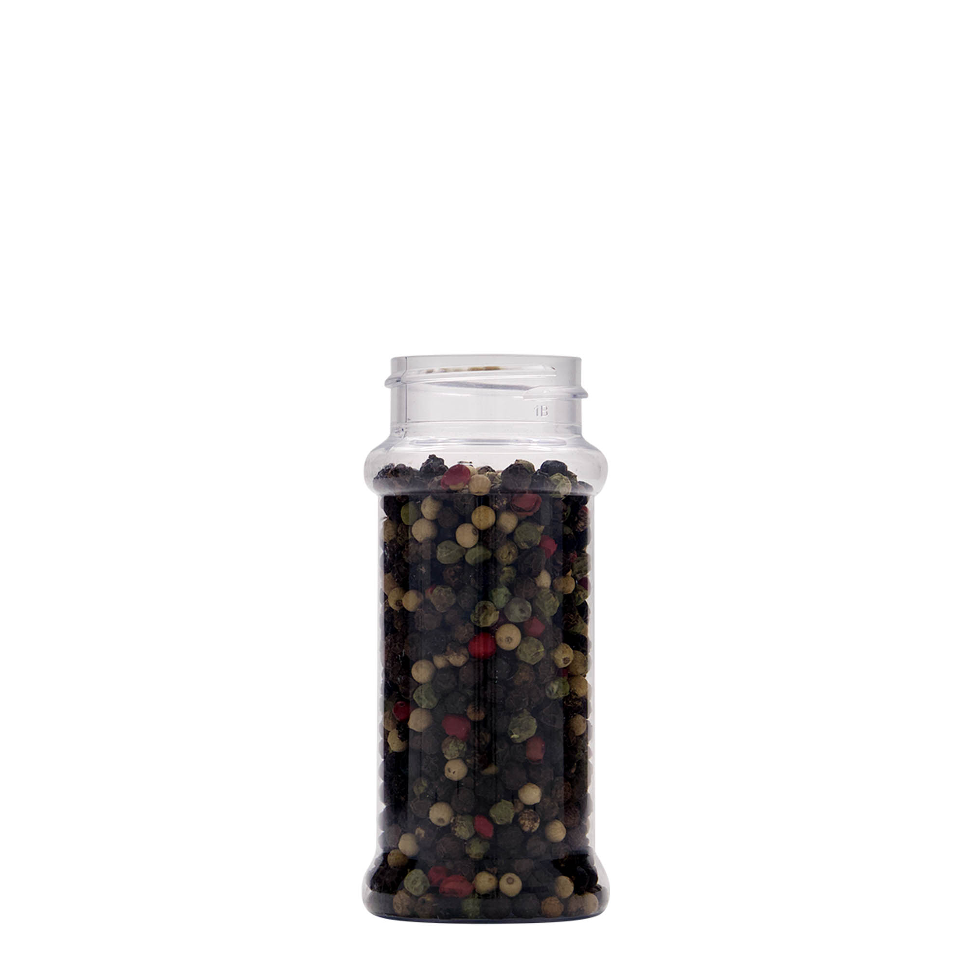 100 ml PET-kryddburk, plast, öppning: 38/400