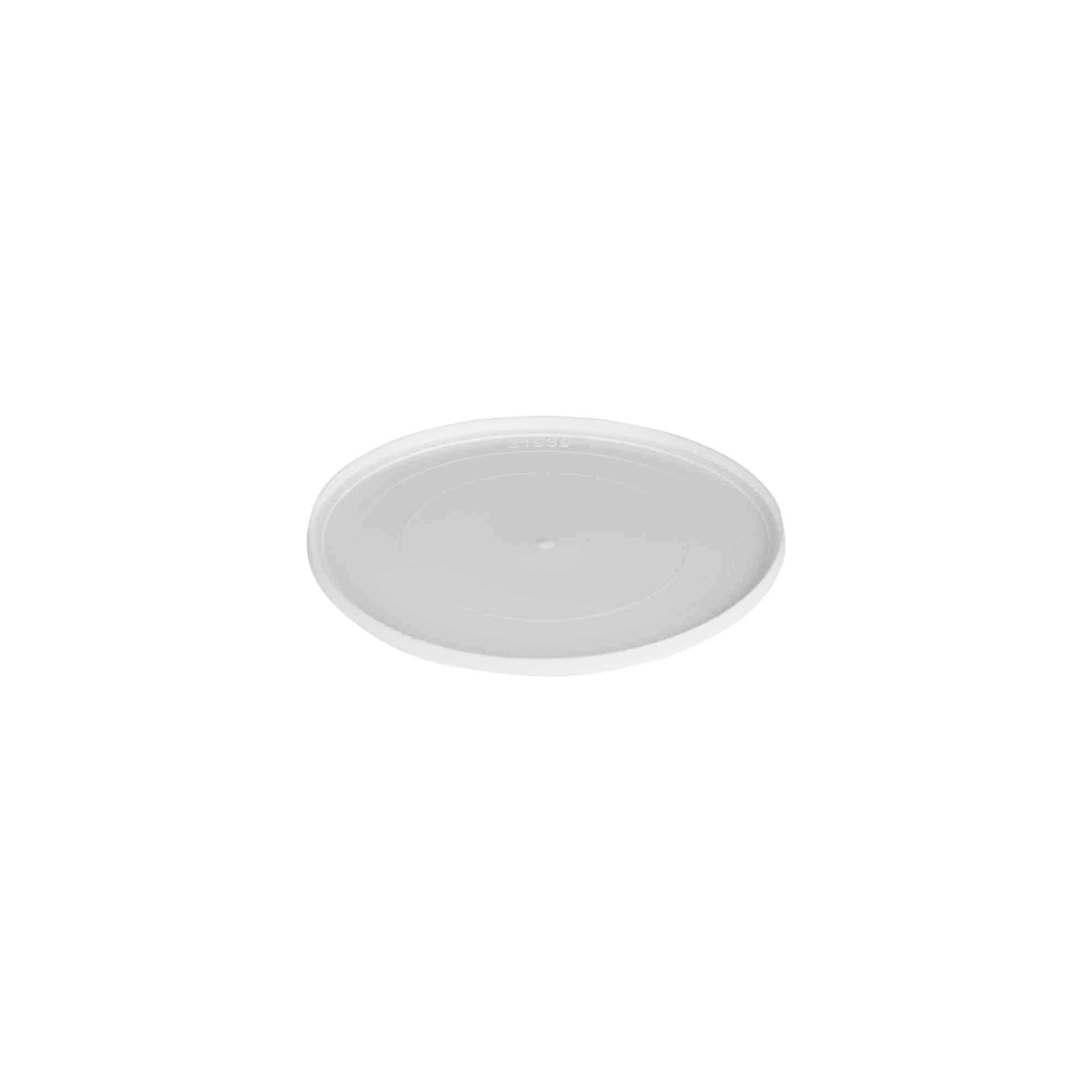 Täckskiva för 150 ml 'Bianca', PP-plast, vit