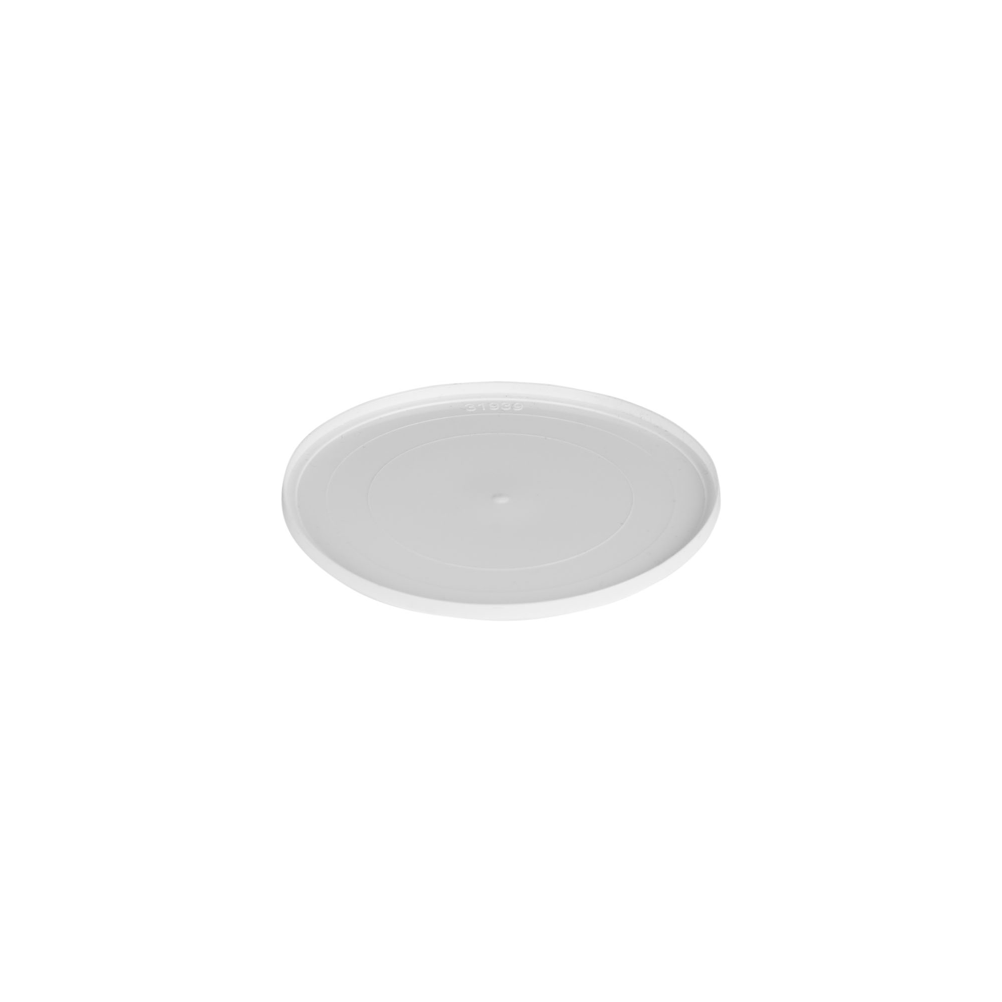 Täckskiva för 150 ml 'Bianca', PP-plast, vit