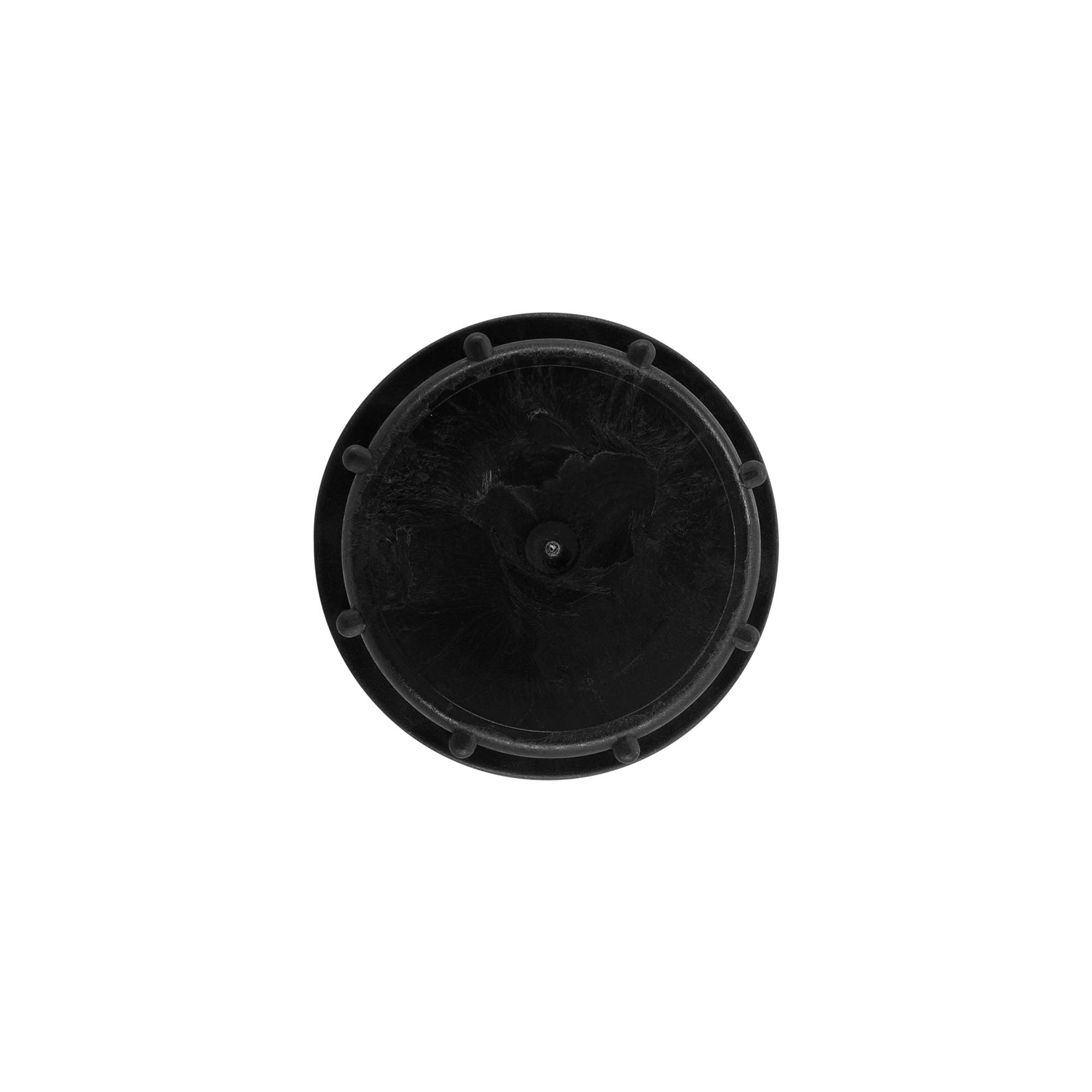 Skruvlock, PP-plast, svart, för mynning: ND55 Skruvlock, PP-plast, svart, för mynning: ND55