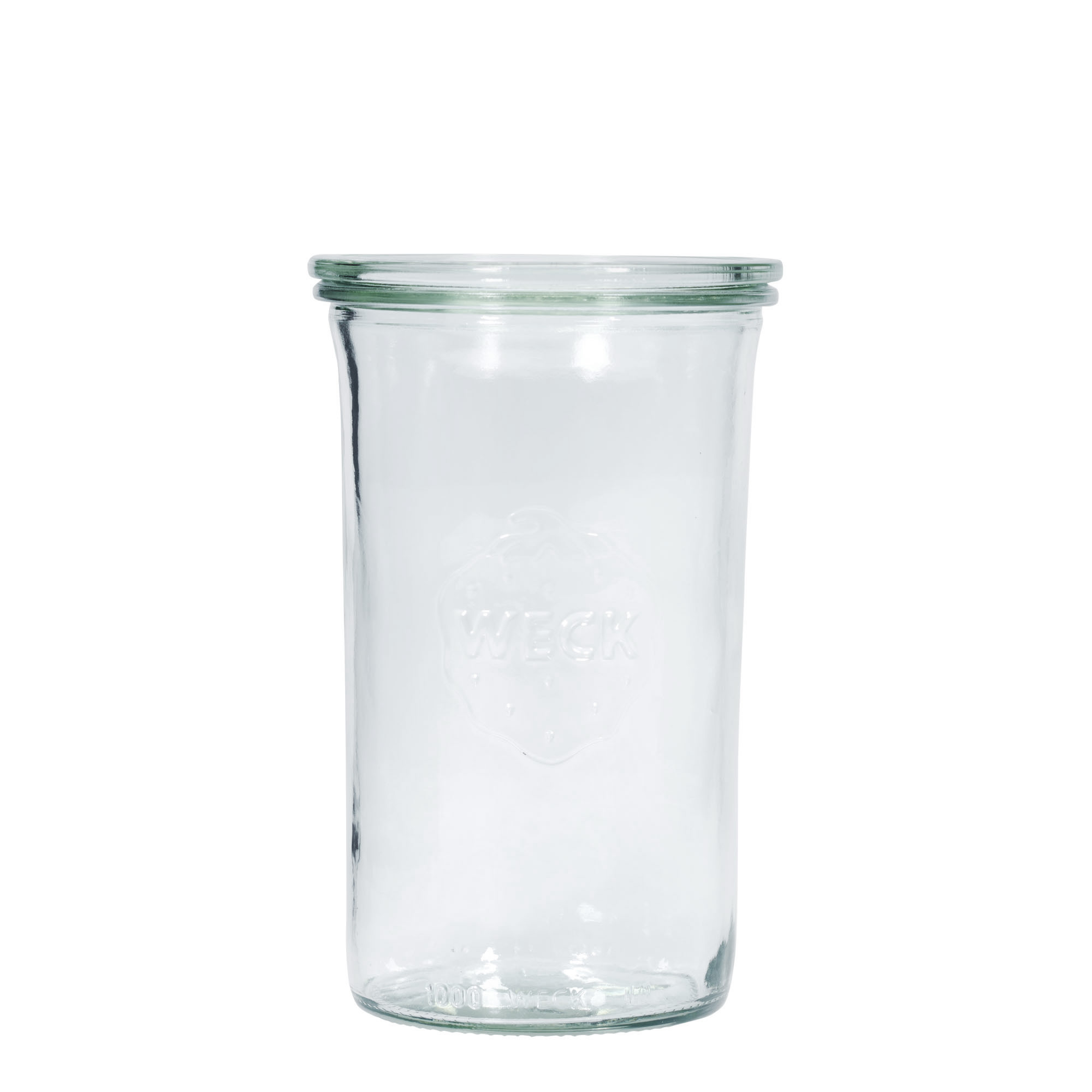 1.000 ml WECK-sturzglas #, mynning: rundrand