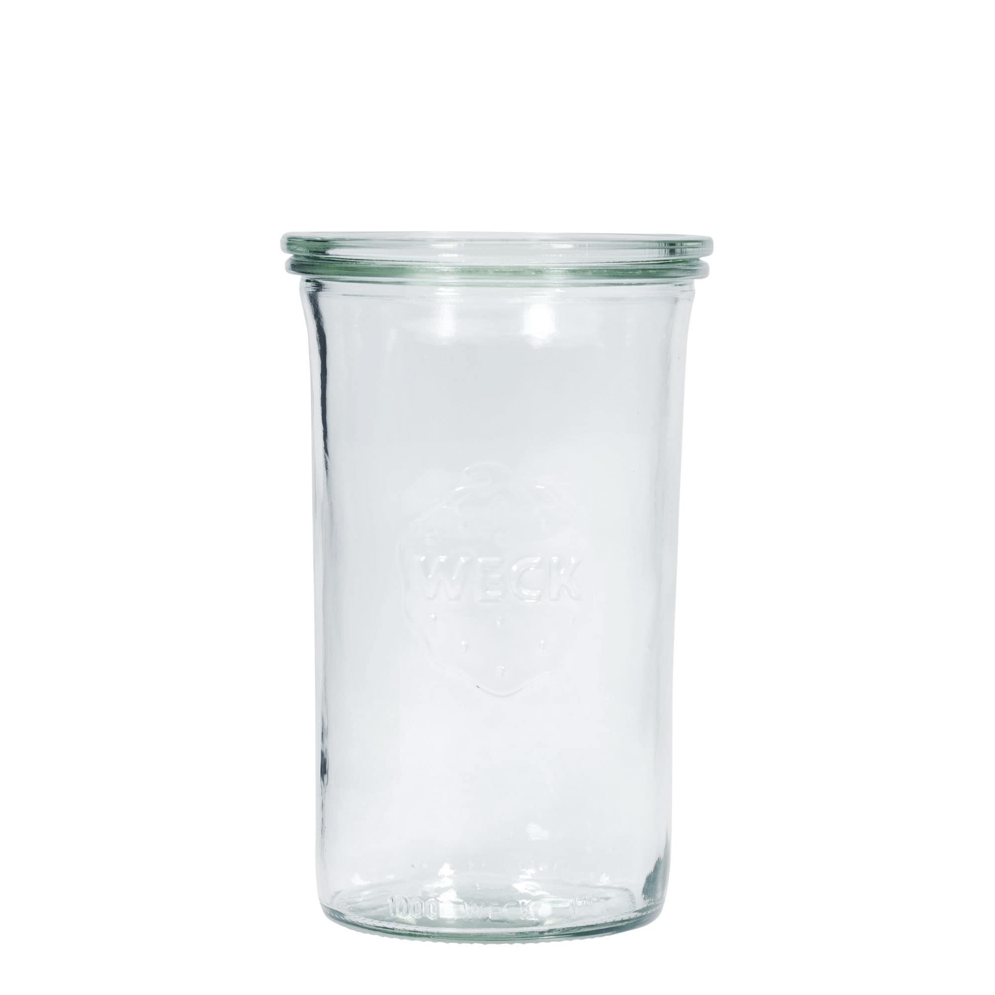1.000 ml WECK-sturzglas #, mynning: rundrand