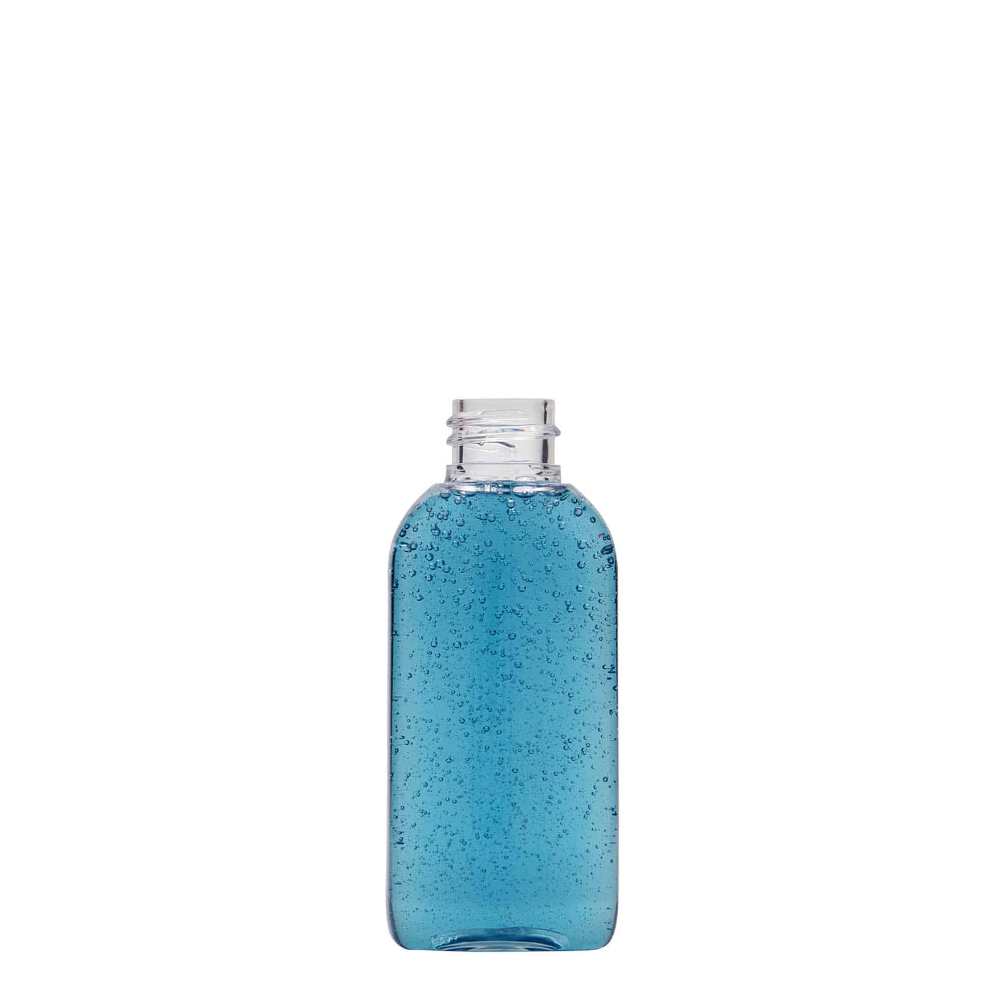50 ml PET-flaska 'Iris', oval, plast, mynning: 20/410