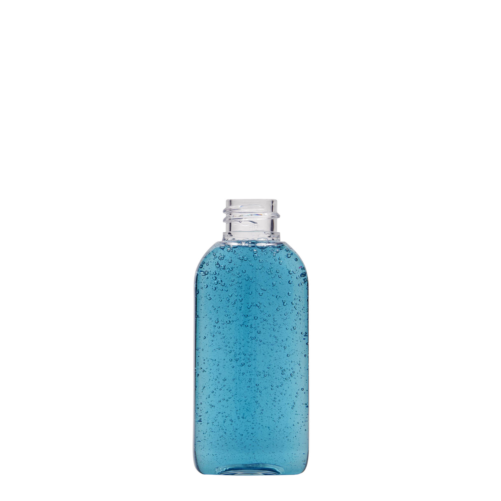 50 ml PET-flaska 'Iris', oval, plast, öppning: 20/410