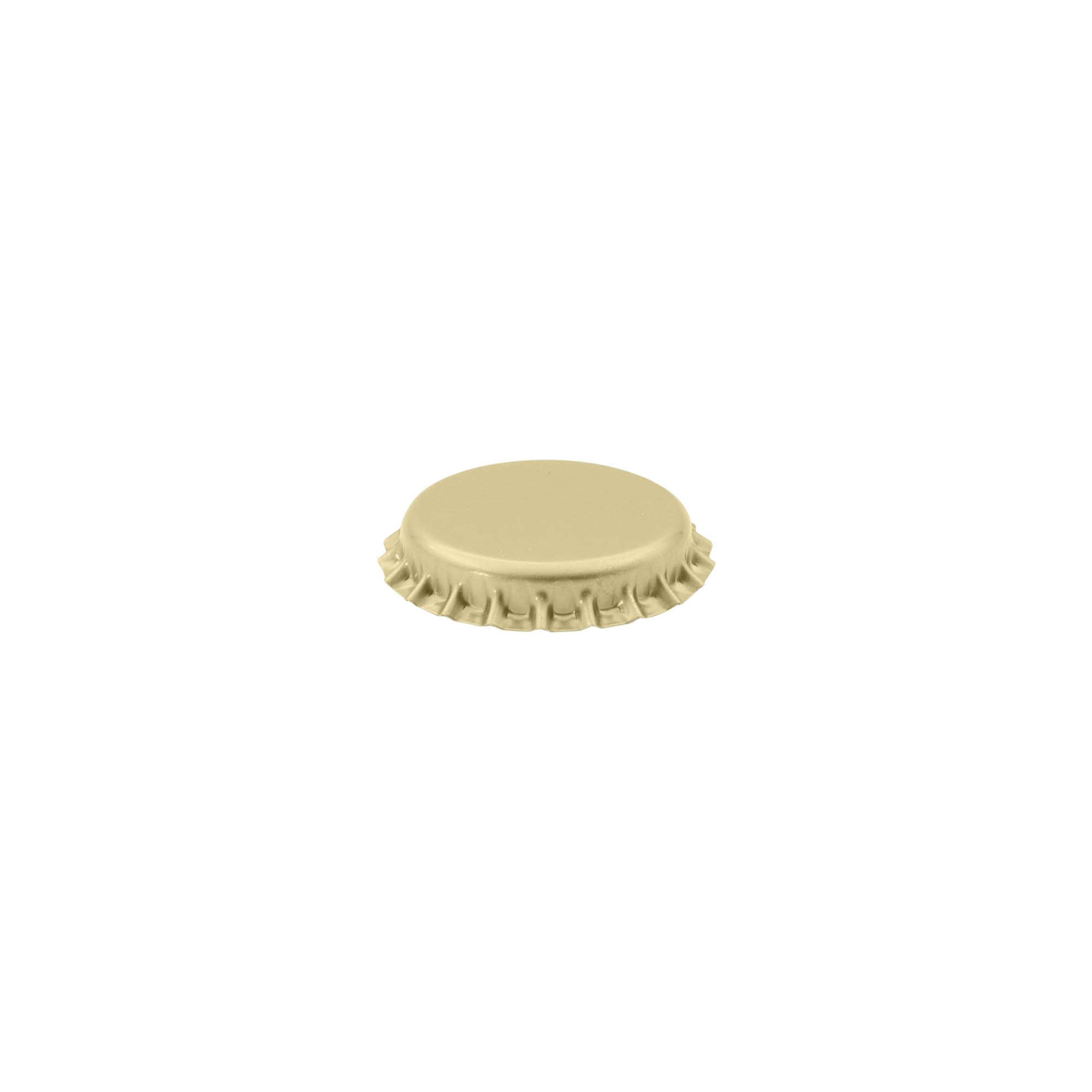 Kapsylen 26 mm, metall, guld