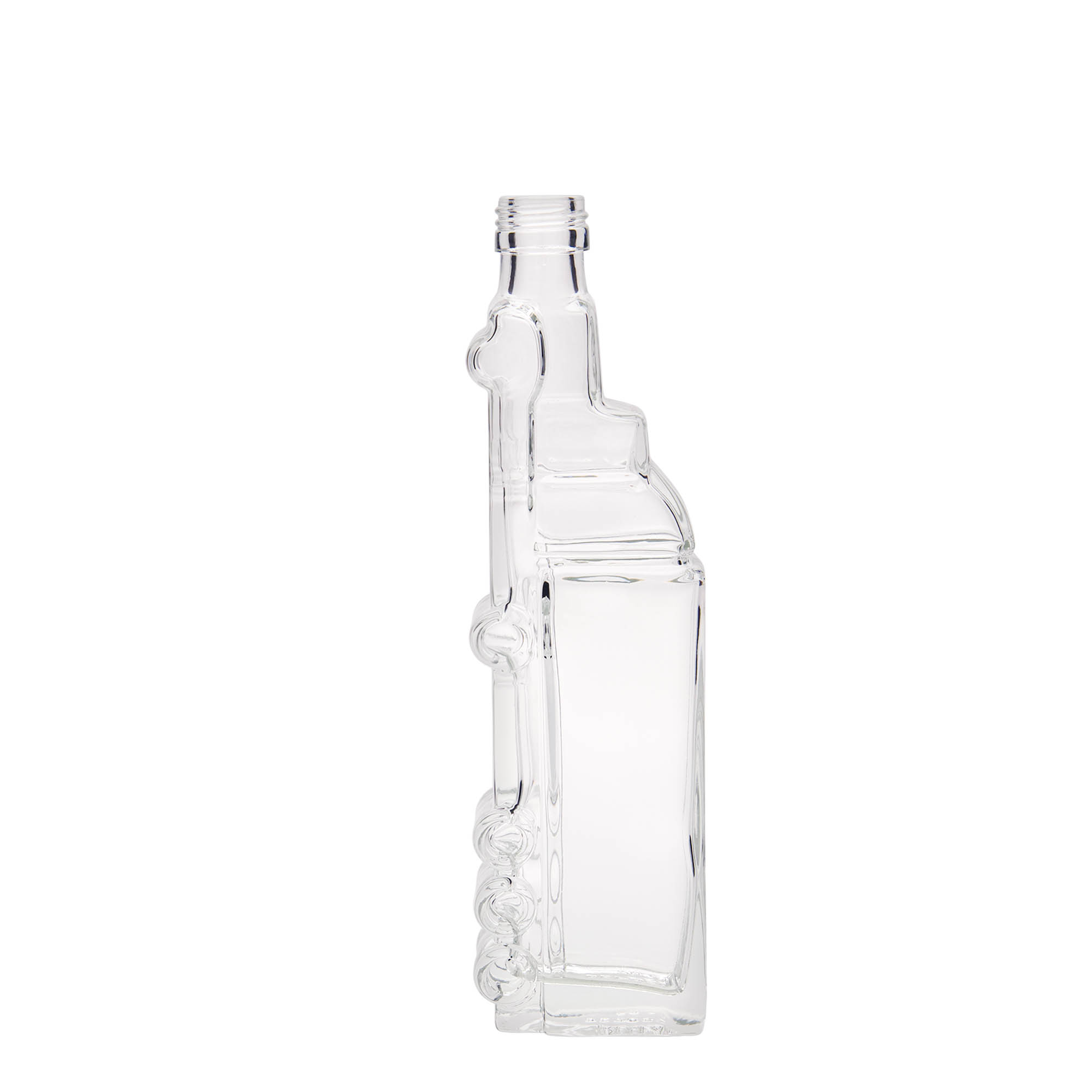 200 ml glasflaska 'Lastbil', mynning: PP 25