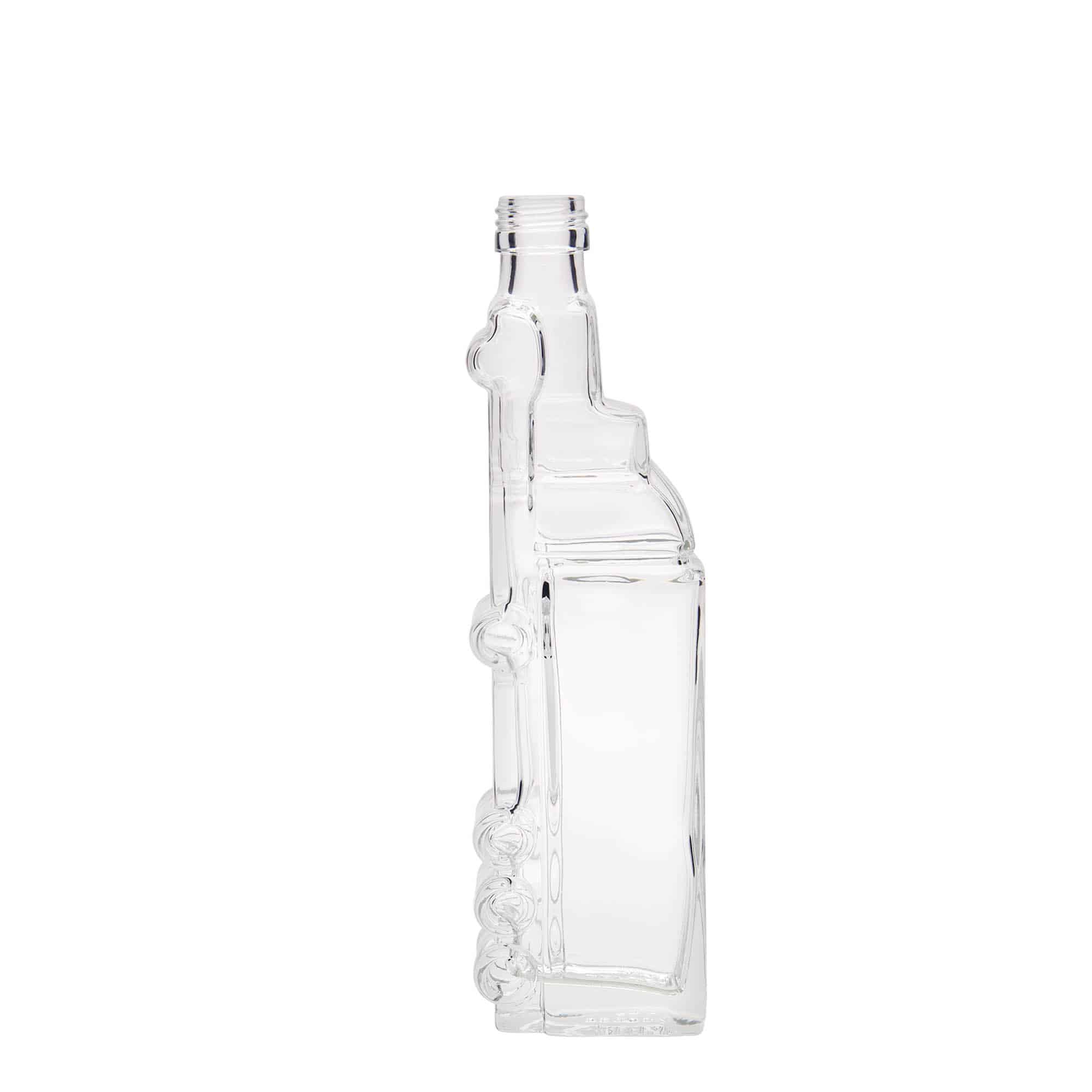 200 ml glasflaska 'Lastbil', mynning: PP 25