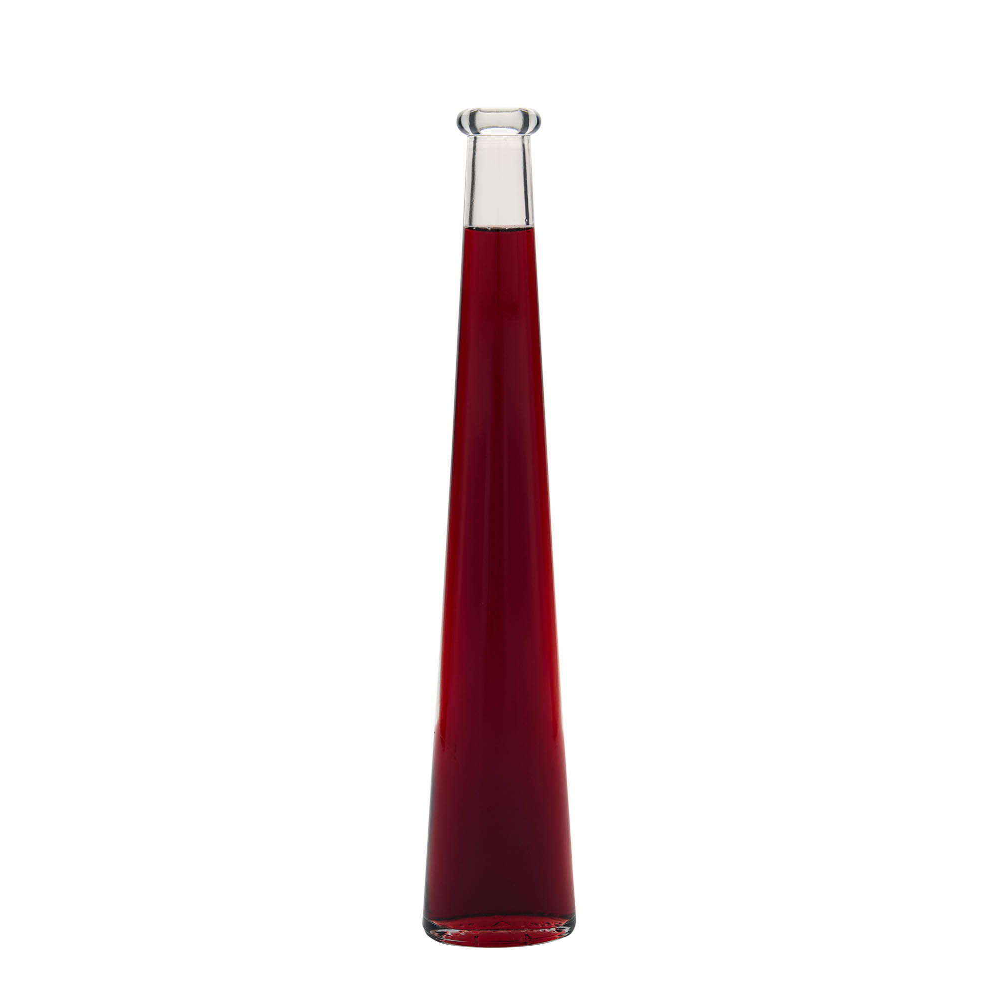 200 ml glasflaska 'Dama Ovale', oval, öppning: kork
