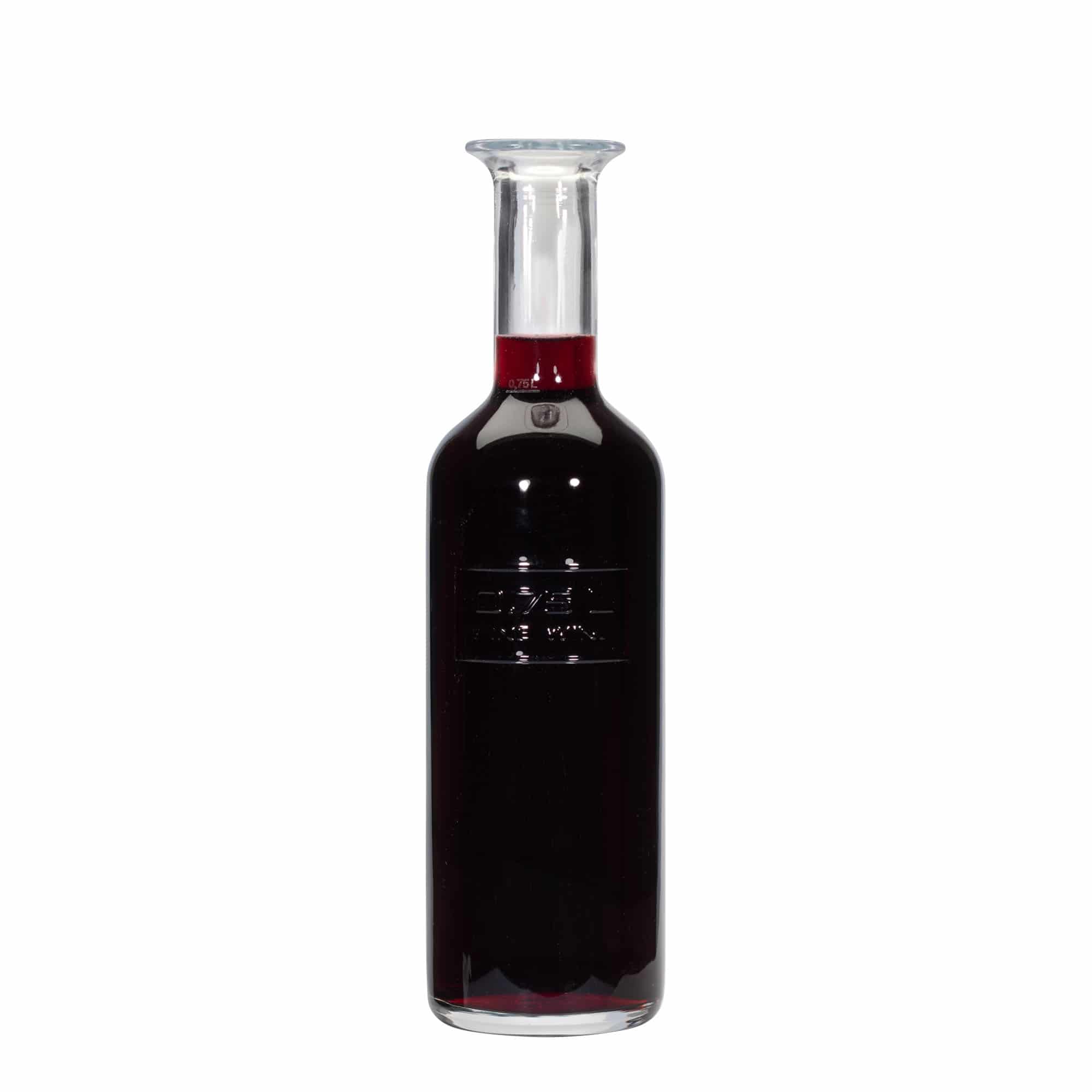 750 ml glasflaska 'Optima Fine Wine', mynning: kork