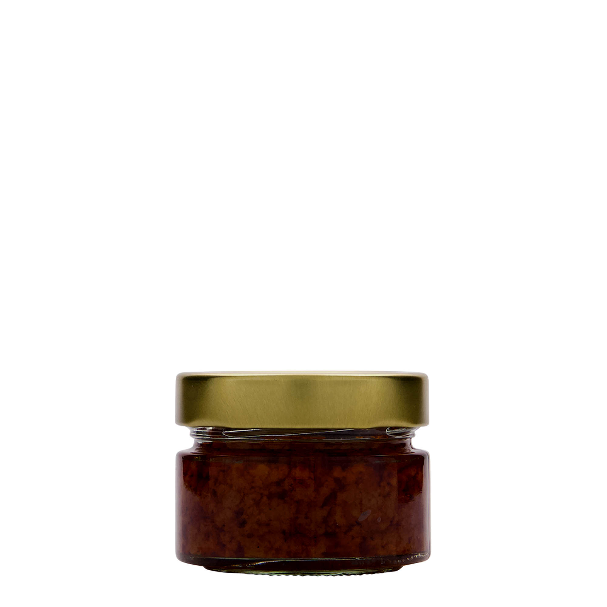 130 ml rund glas 'Aurora', öppning: Deep-Twist-Off (DTO 66)