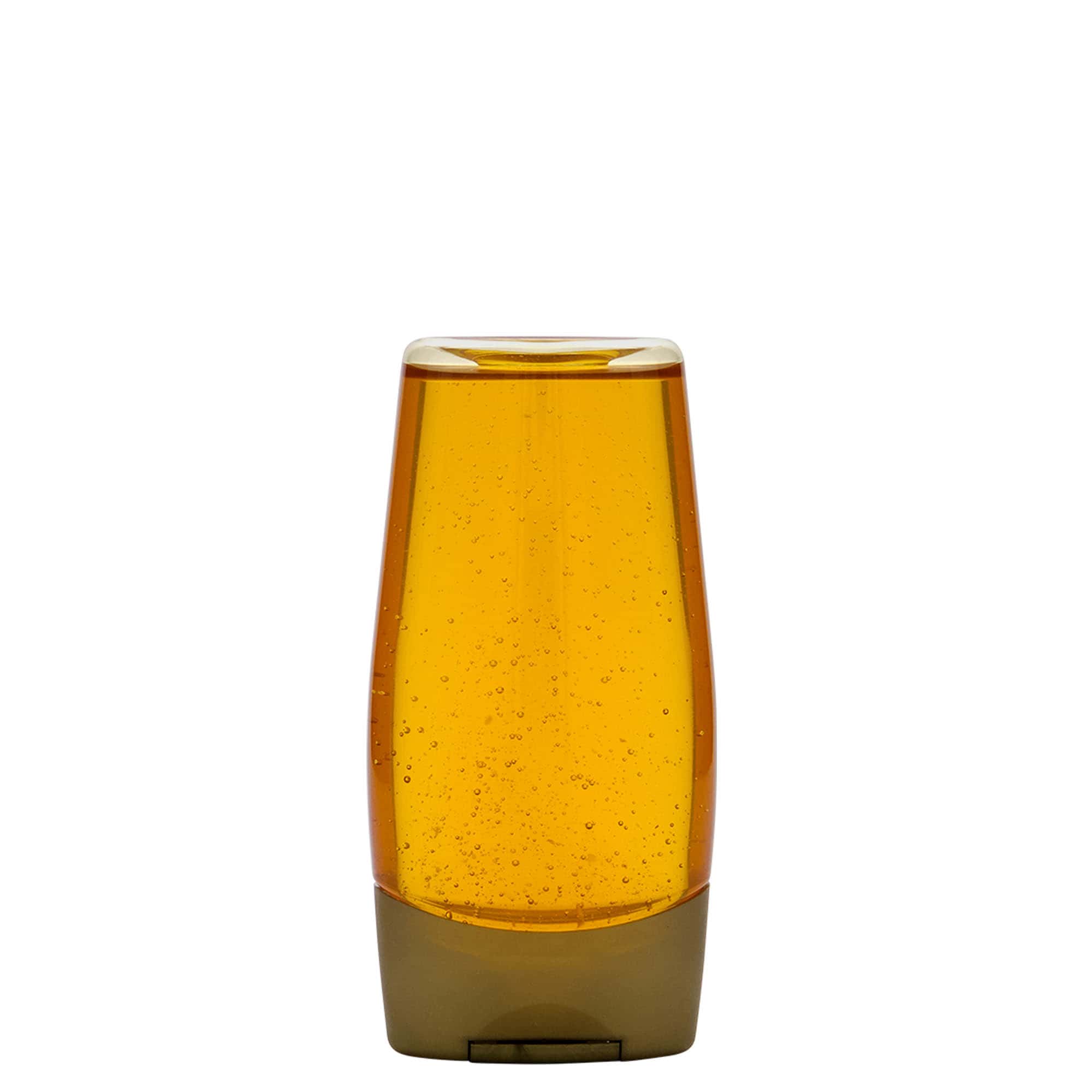 200 ml PET-flaska 'Squeeze', oval, plast