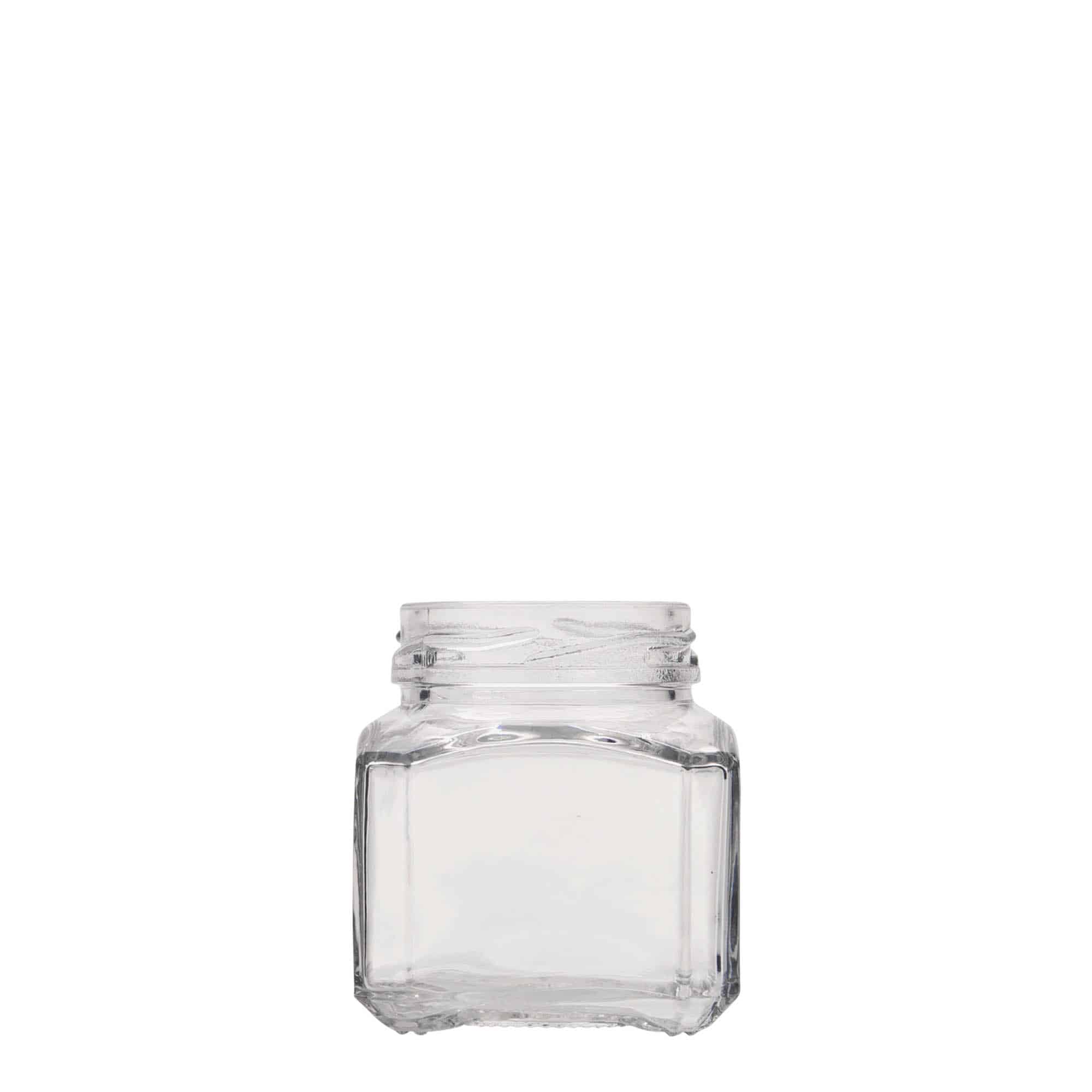 106 ml fyrkantig burk 'Milano', mynning: twist off (TO 48)