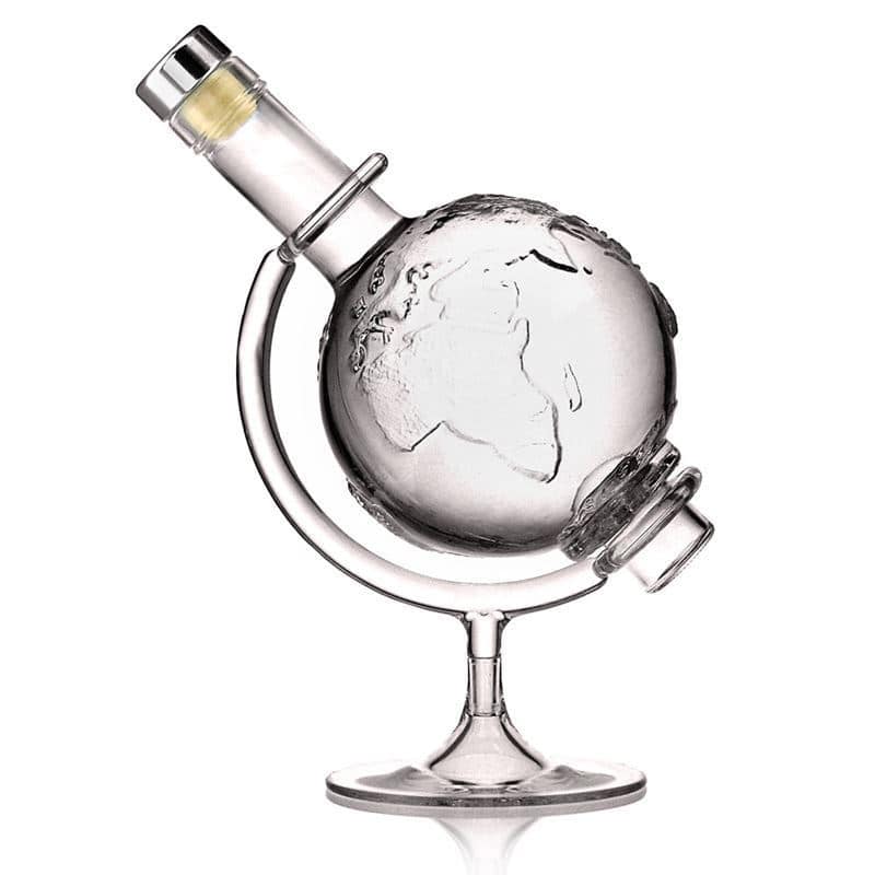 500 ml glasflaska 'Globus', mynning: kork 500 ml glasflaska 'Globus', mynning: kork
