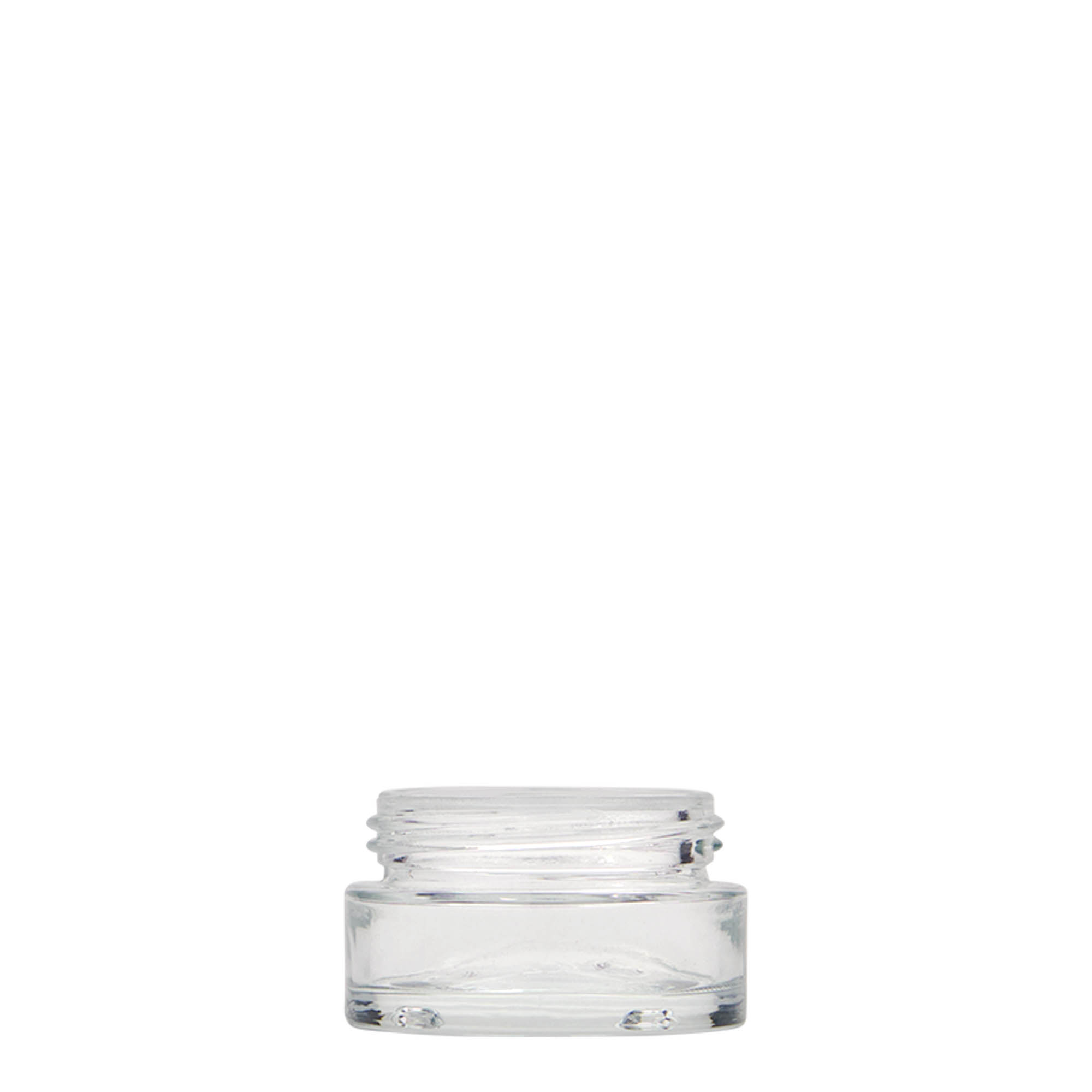 15 ml burk 'Clear Edition', glas, öppning: skruvlock 15 ml burk 'Clear Edition', glas, öppning: skruvlock
