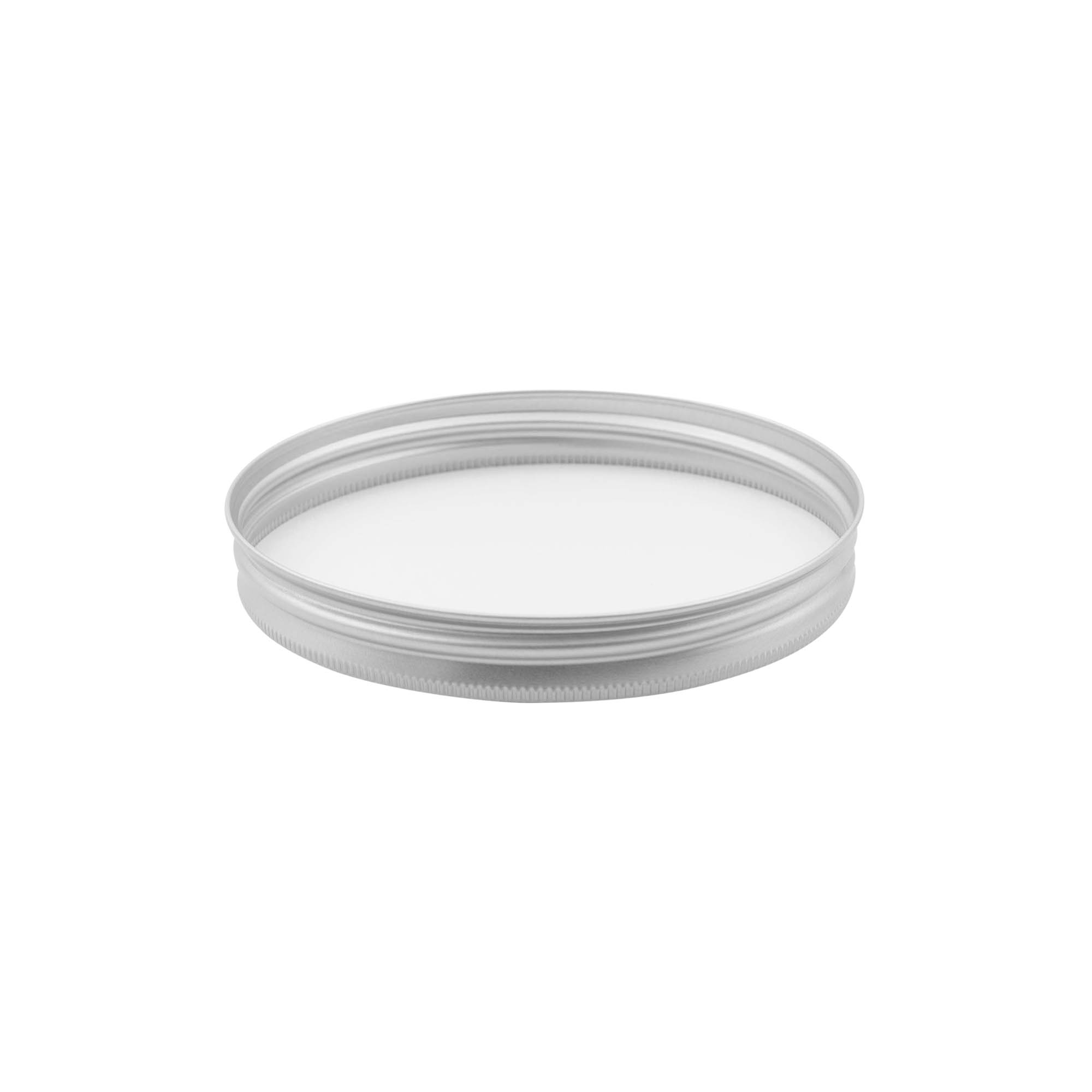 Skruvkapsel, aluminium, silver, för mynning: GPI 100/400