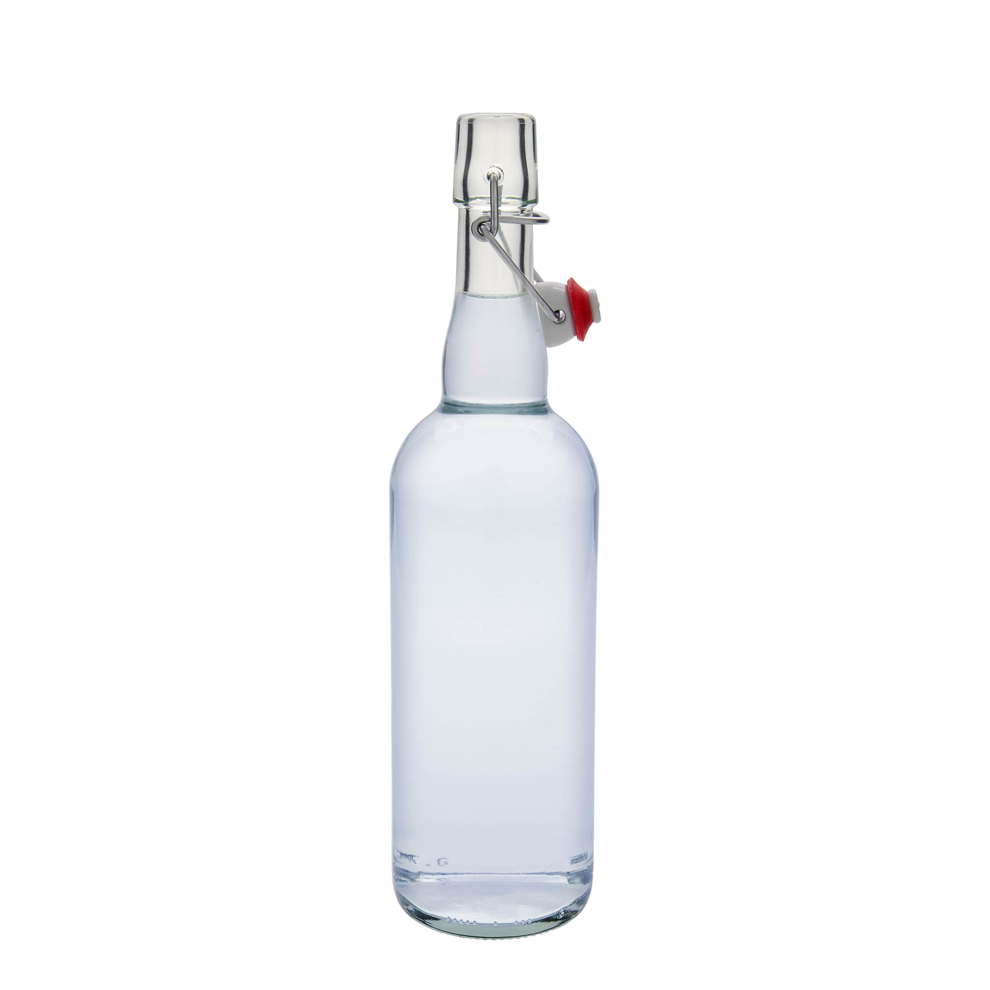 750 ml ölflaska Belgien, glas, öppning: patentkork