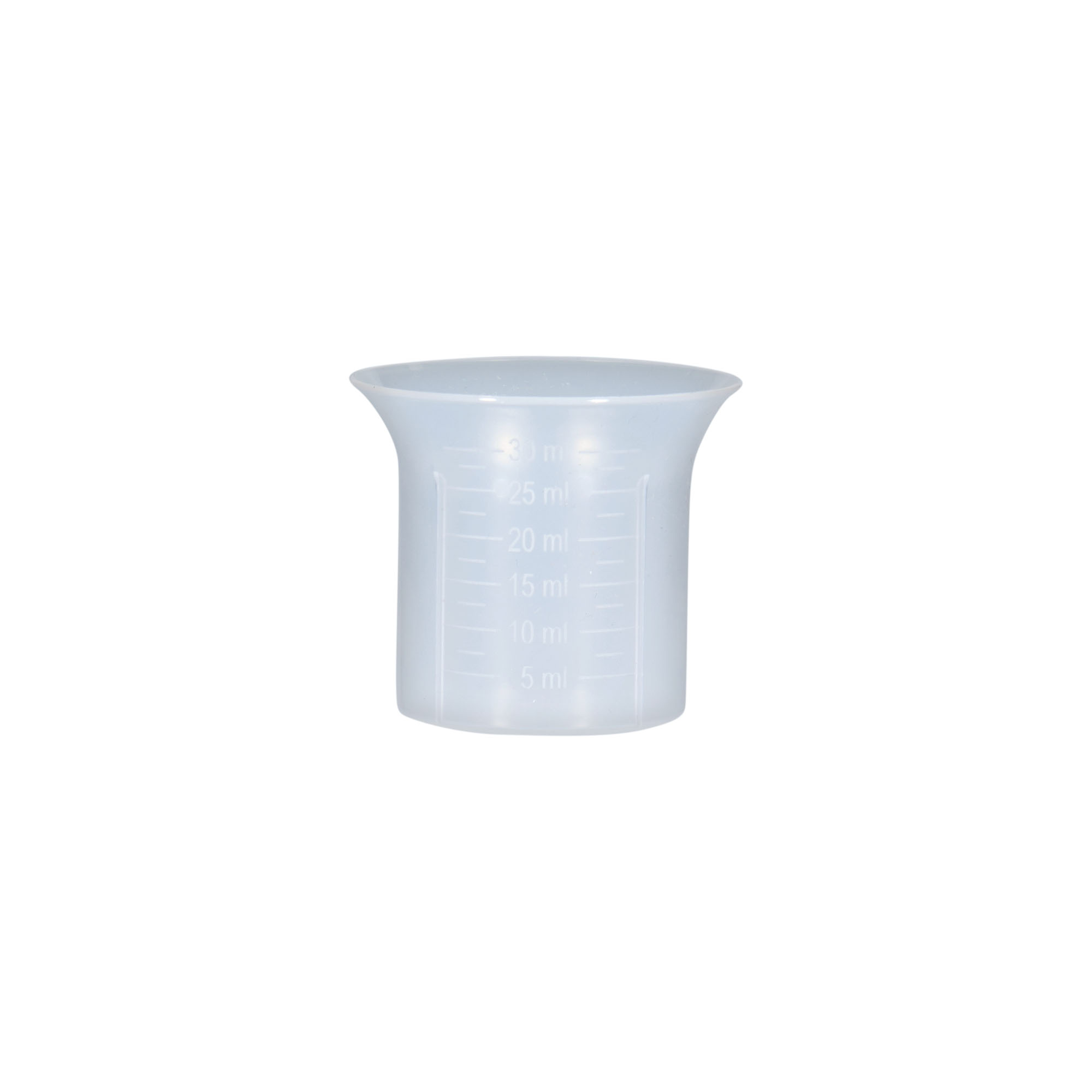 Mätbägare 5-30 ml, PP-plast Mätbägare 5-30 ml, PP-plast