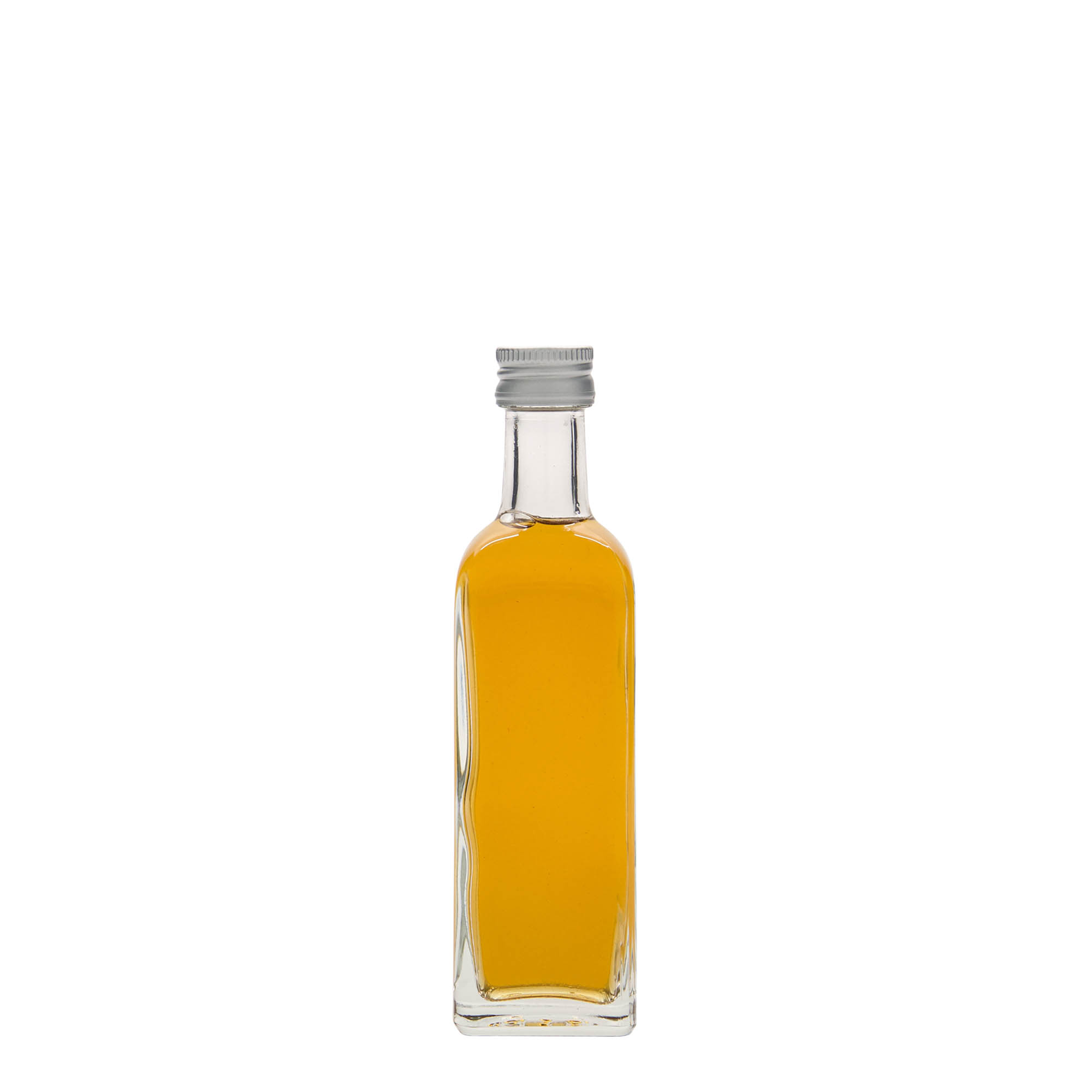 60 ml glasflaska 'Marasca', fyrkantig, öppning: PP 18 60 ml glasflaska 'Marasca', fyrkantig, öppning: PP 18