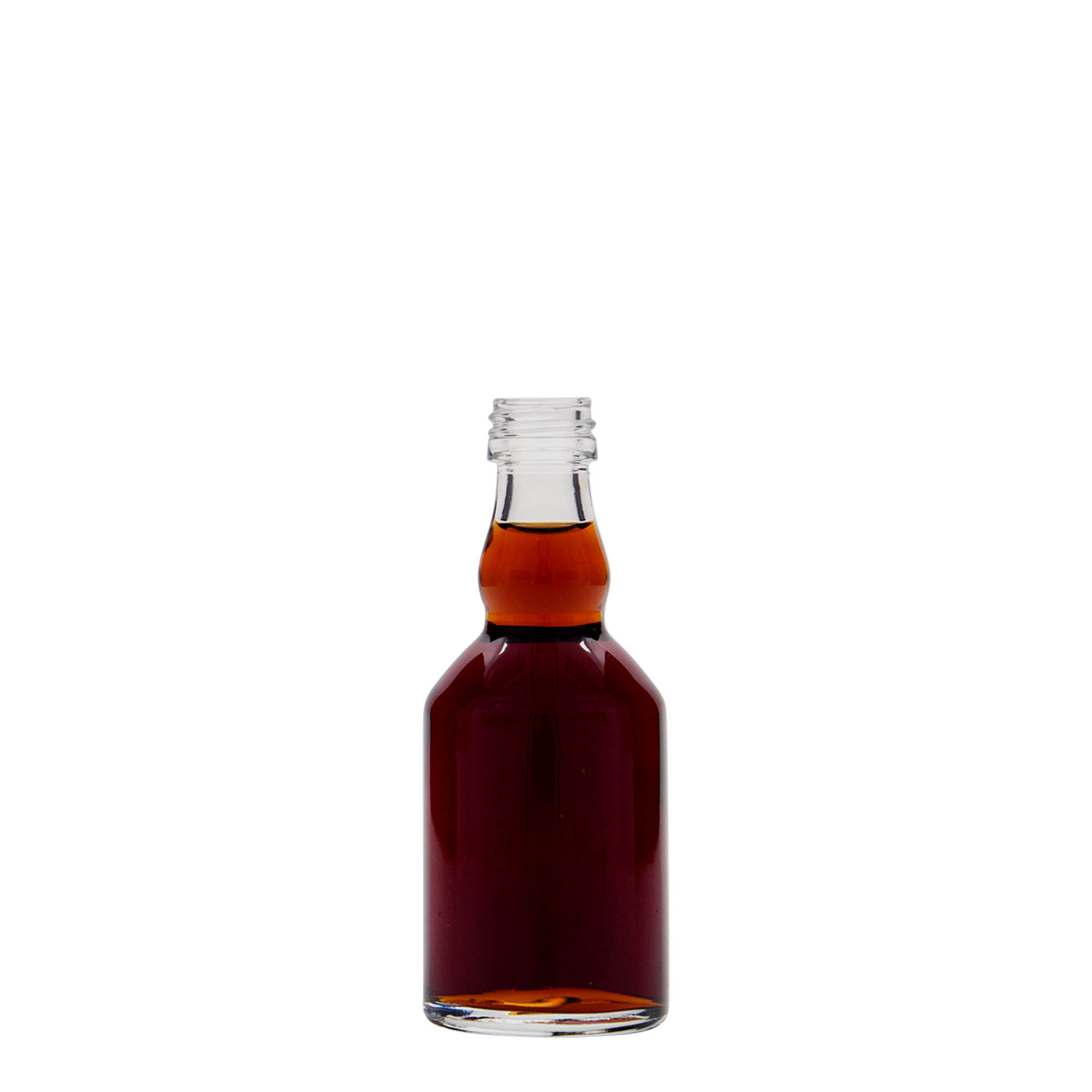 50 ml glasflaska 'Georgio', öppning: PP 18 50 ml glasflaska 'Georgio', öppning: PP 18