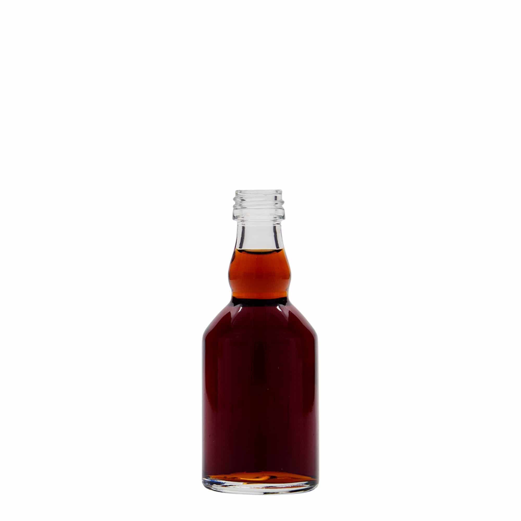 50 ml glasflaska 'Georgio', öppning: PP 18 50 ml glasflaska 'Georgio', öppning: PP 18
