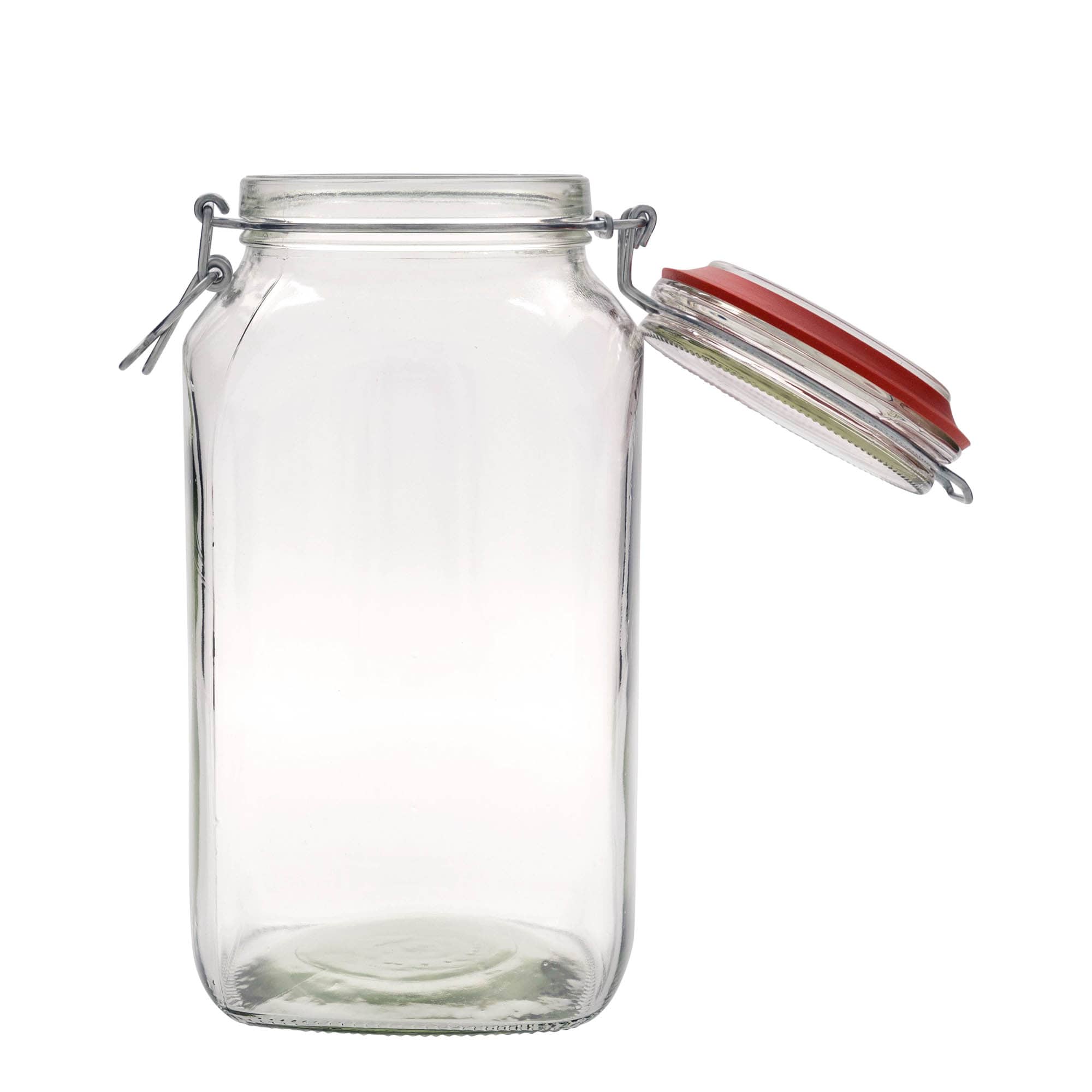 2,590 ml trådbygelglas #, kvadratiskt, mynning: trådbygelstängning 2,590 ml trådbygelglas #, kvadratiskt, mynning: trådbygelstängning