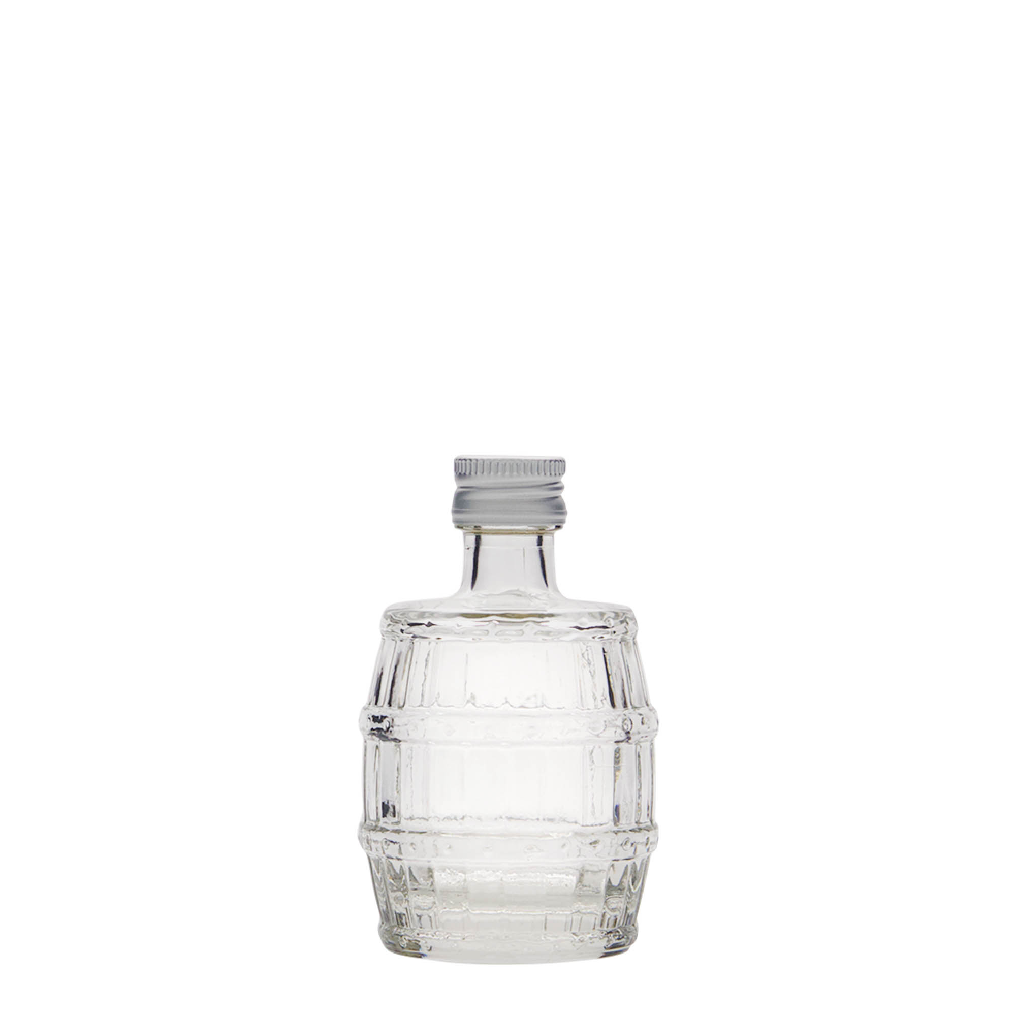 50 ml glasflaska 'Fats', mynning: PP 18