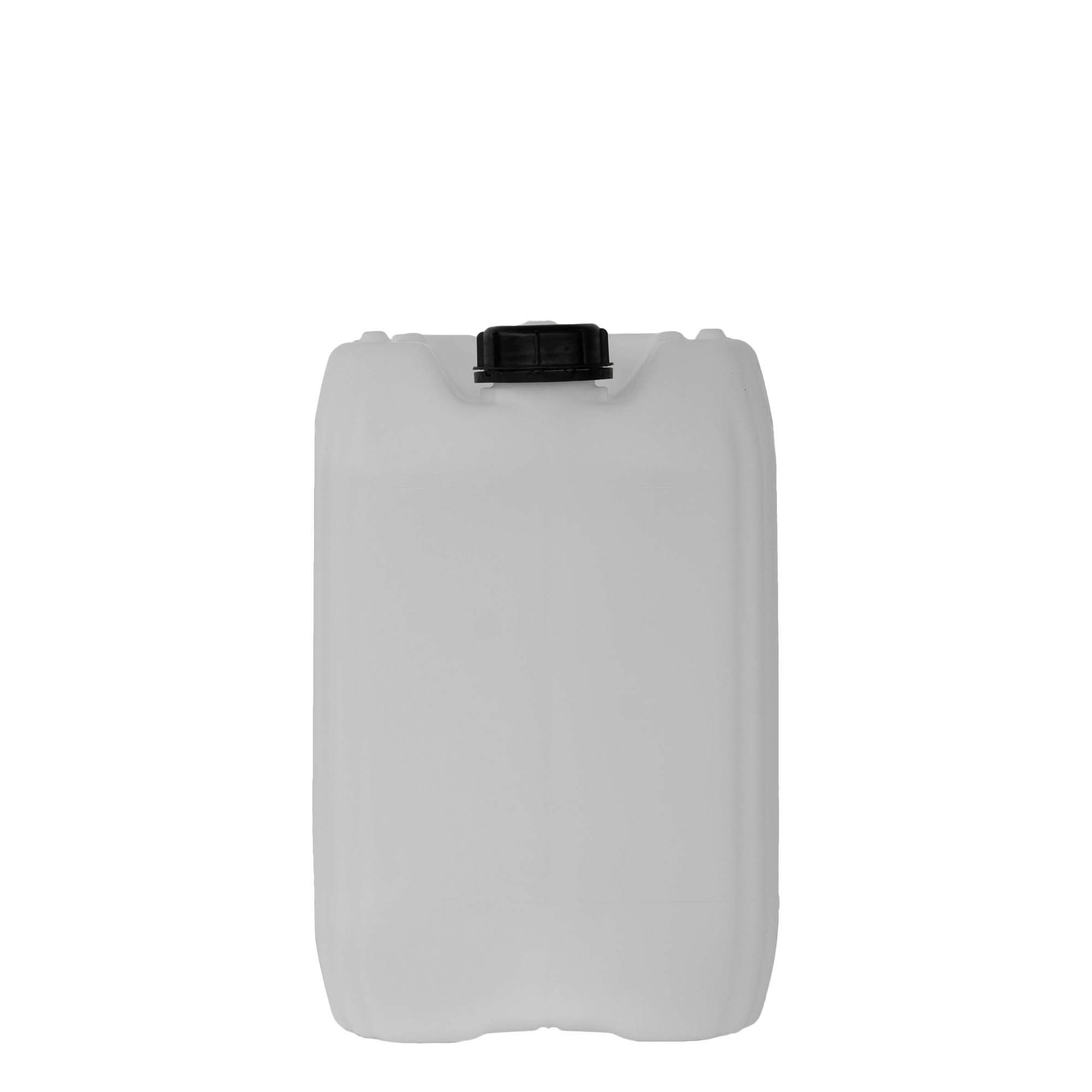20 l dunk, rektangulär, HDPE, natur, mynning: ND 60