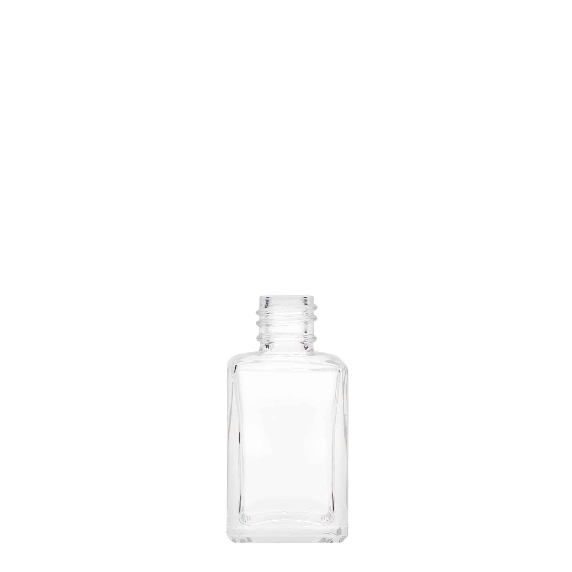 30 ml glasflaska 'Tamme', kvadratisk, mynning: PP 18