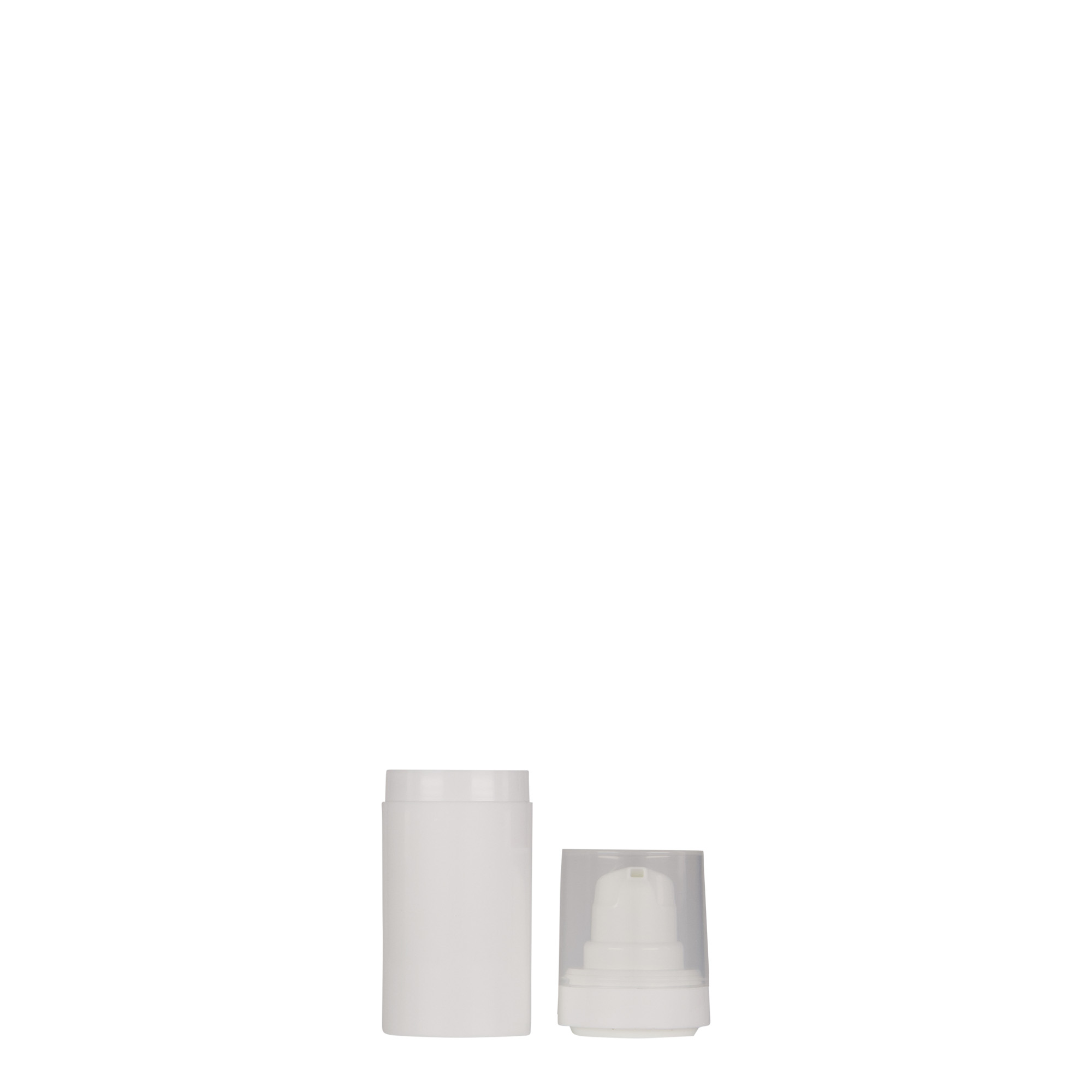 15 ml Airless dipenser 'Micro', PP-plast, vit